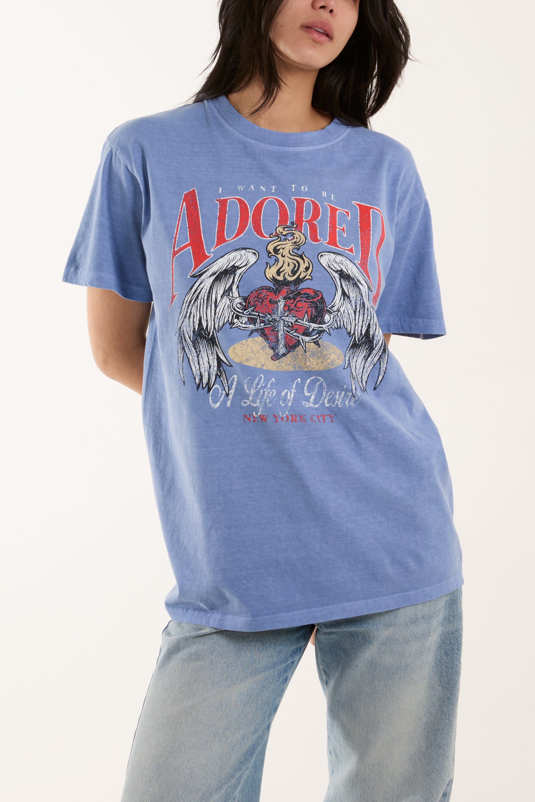 Adored Print T-Shirt
