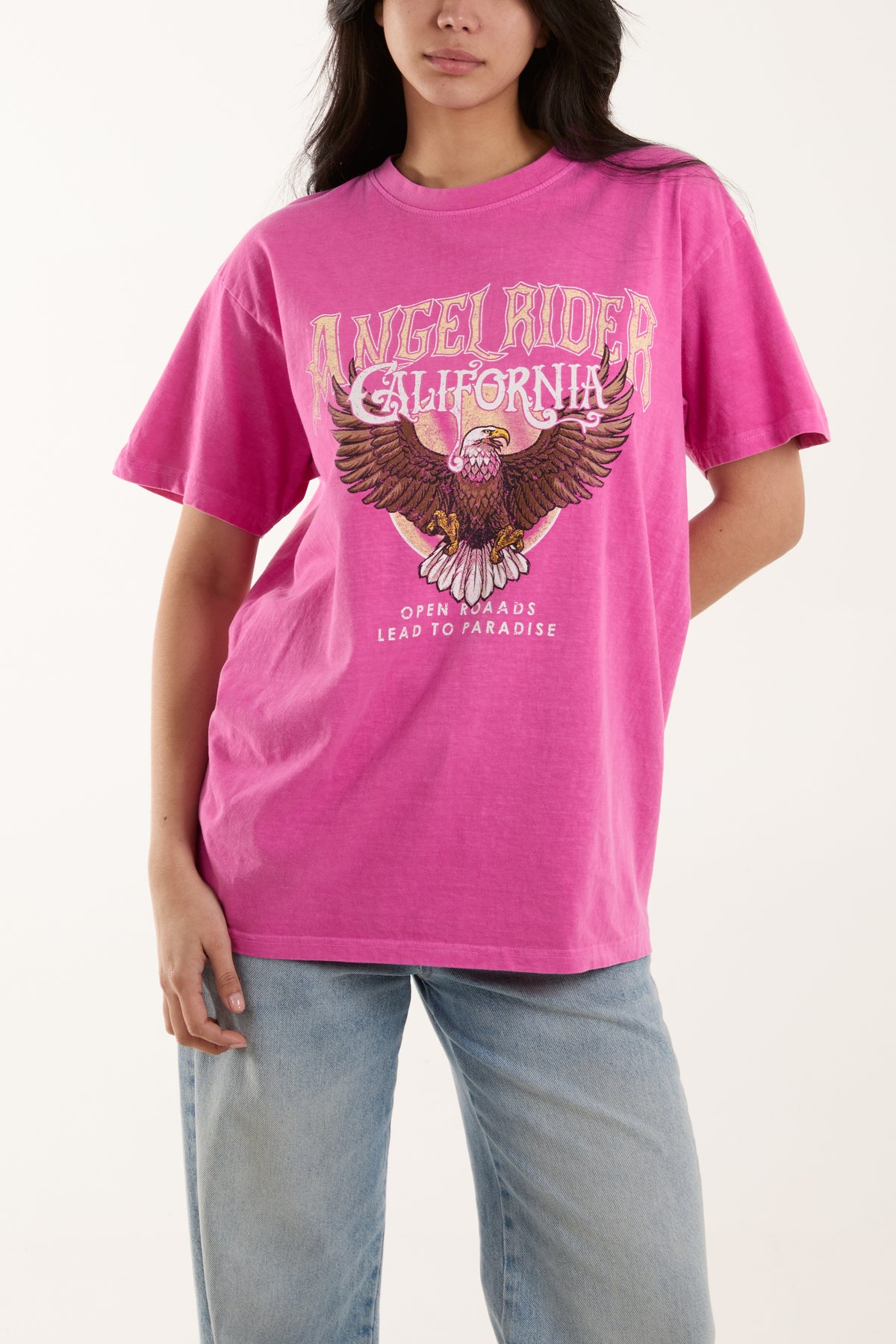 Angel Rider Print T-Shirt