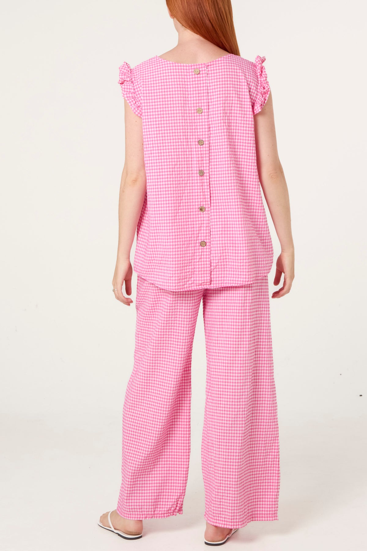 Two Piece Gingham Set
