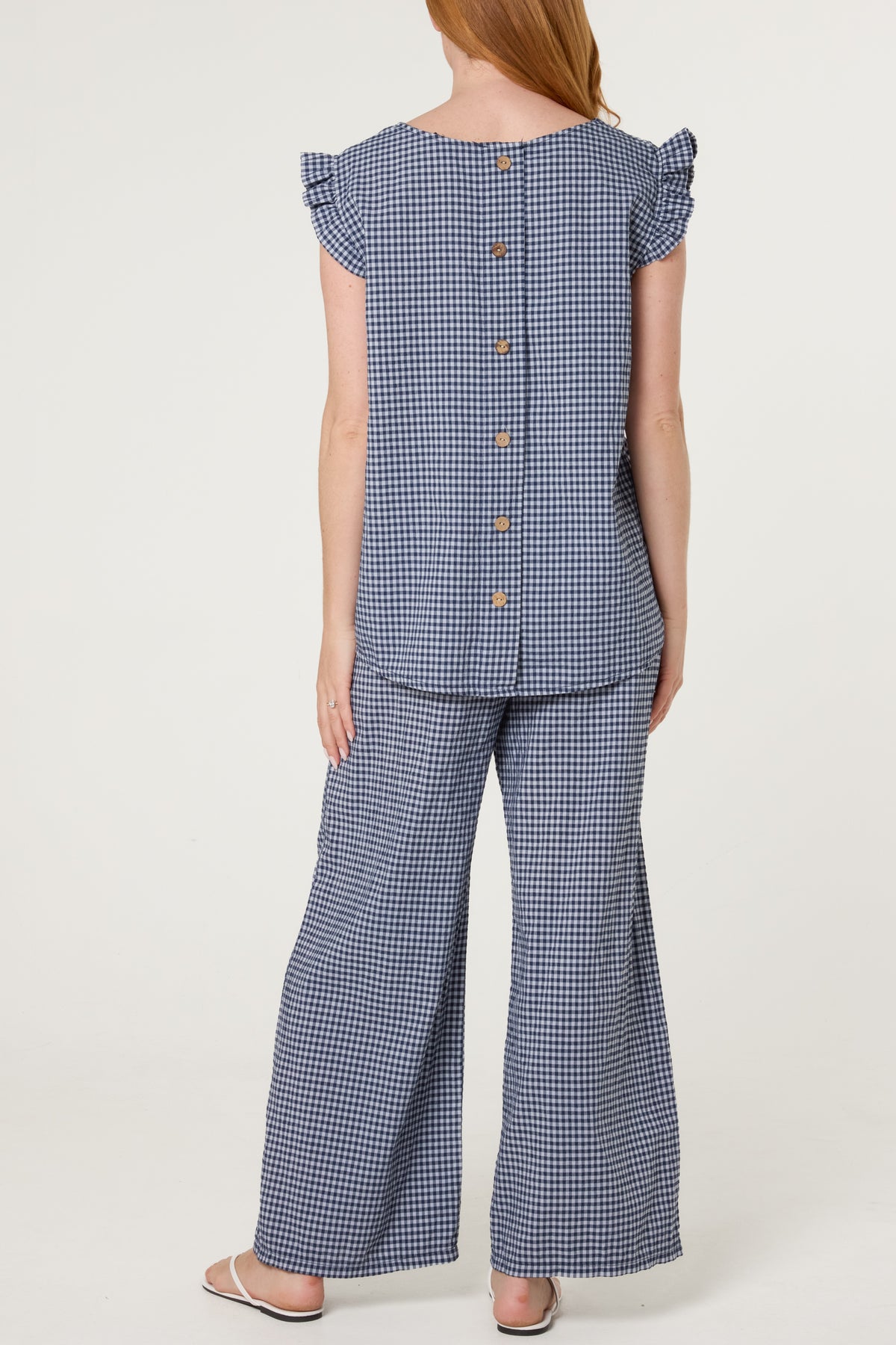 Two Piece Gingham Set