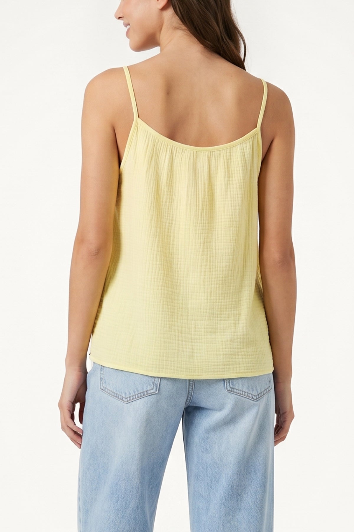 Cheesecloth Strappy Cotton Top