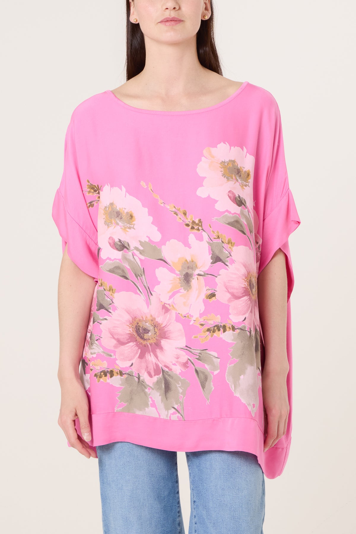 Soft Touch Flowerly Patterned Top