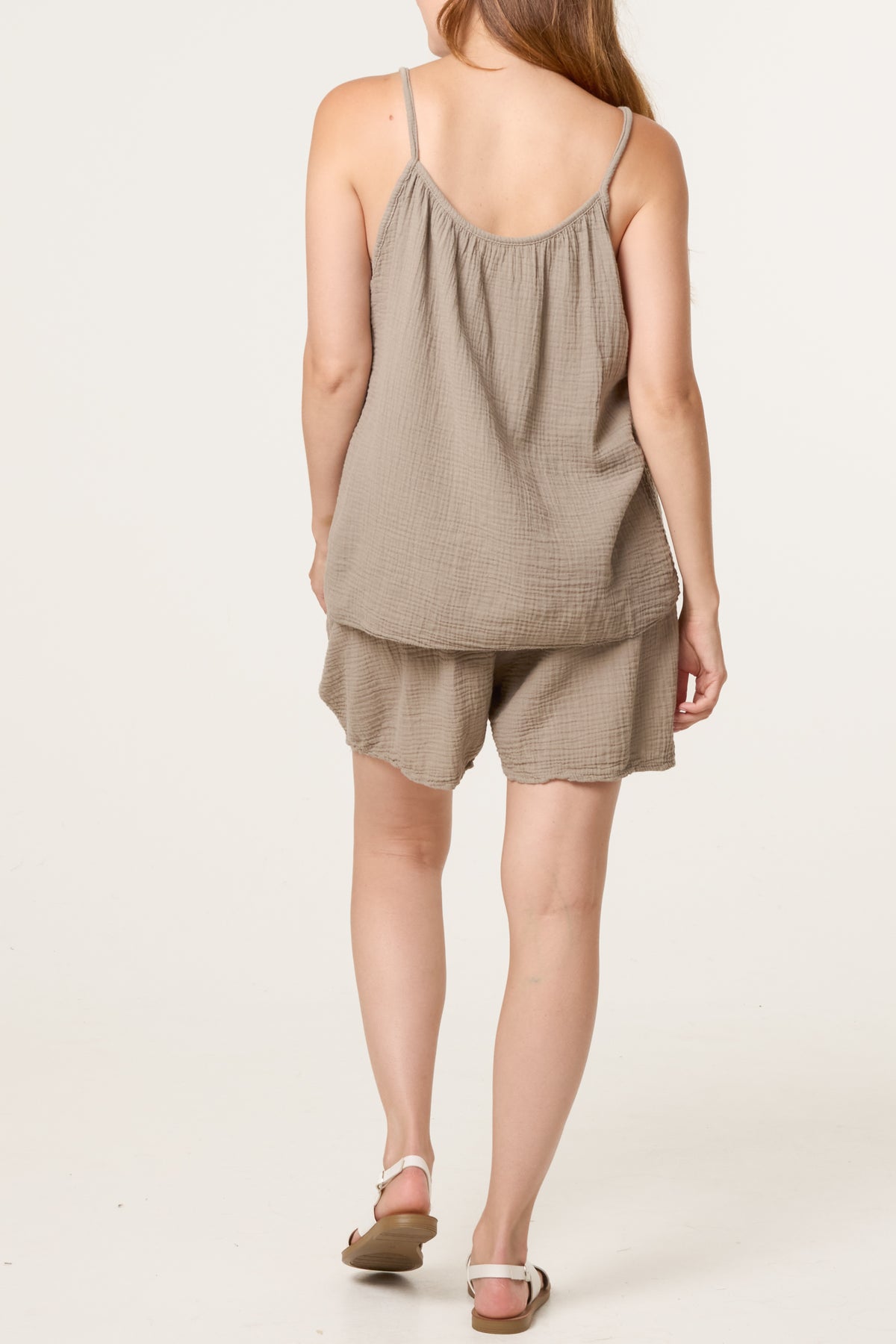 Essential Strappy Top & Short Co-Ord Set