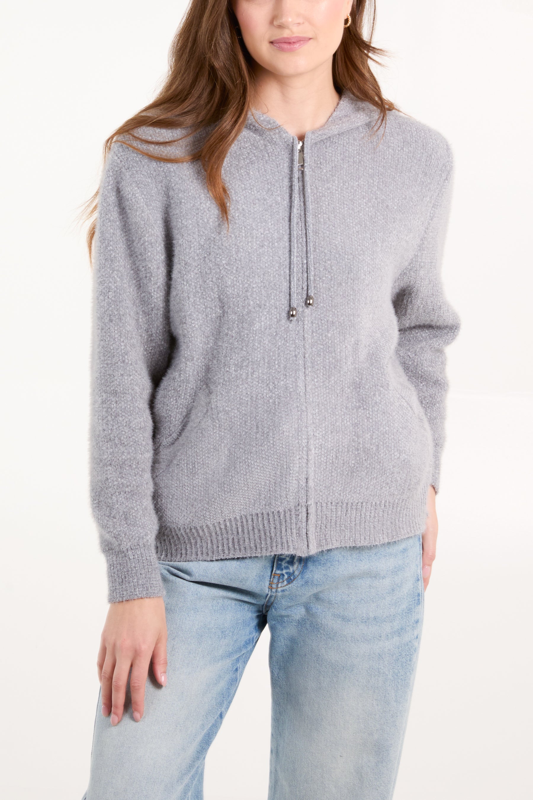 Zip Up Cosy Hoodie (New Colours Available)