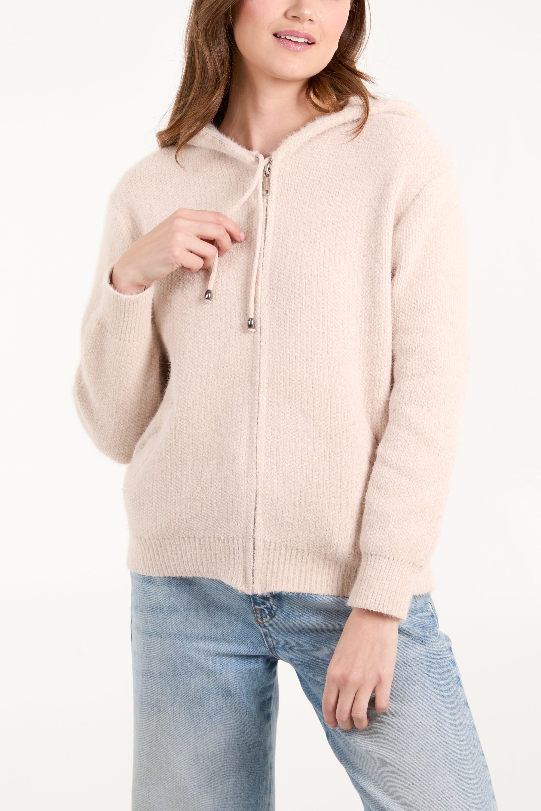 Zip Up Cosy Hoodie (New Colours Available)