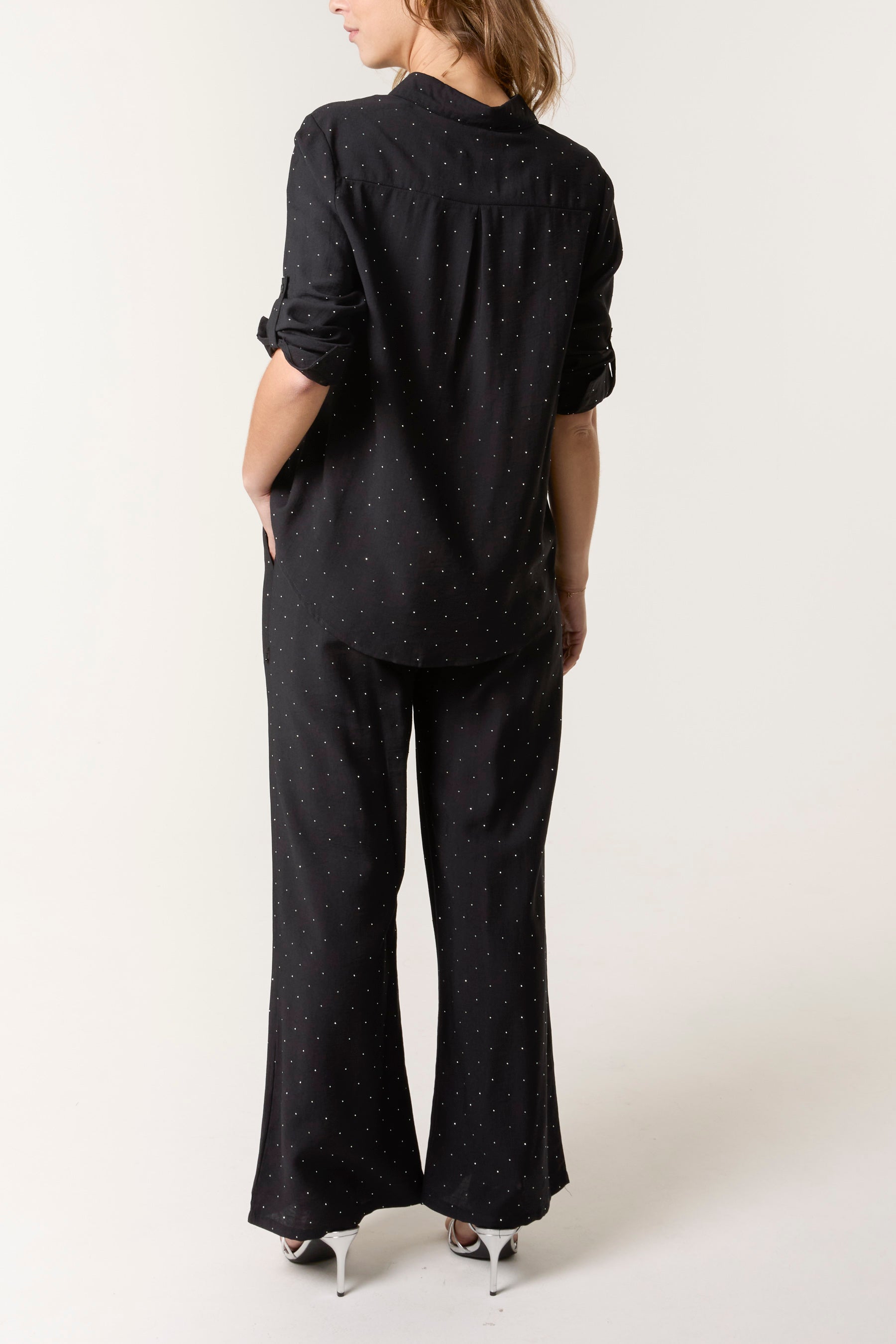 Sparkly Shirt & Trouser Co-Ord Set