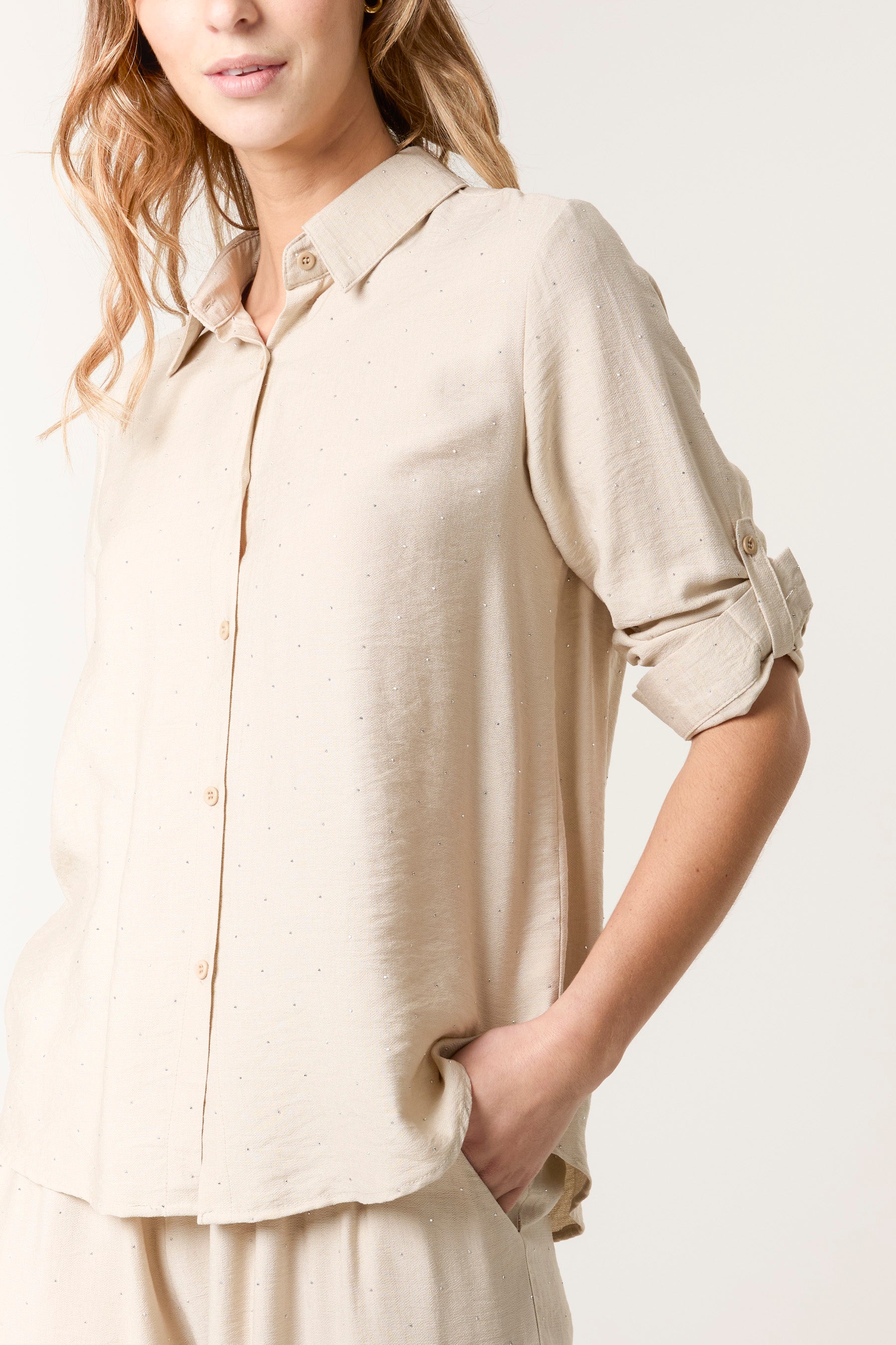 Sparkly Shirt & Trouser Co-Ord Set