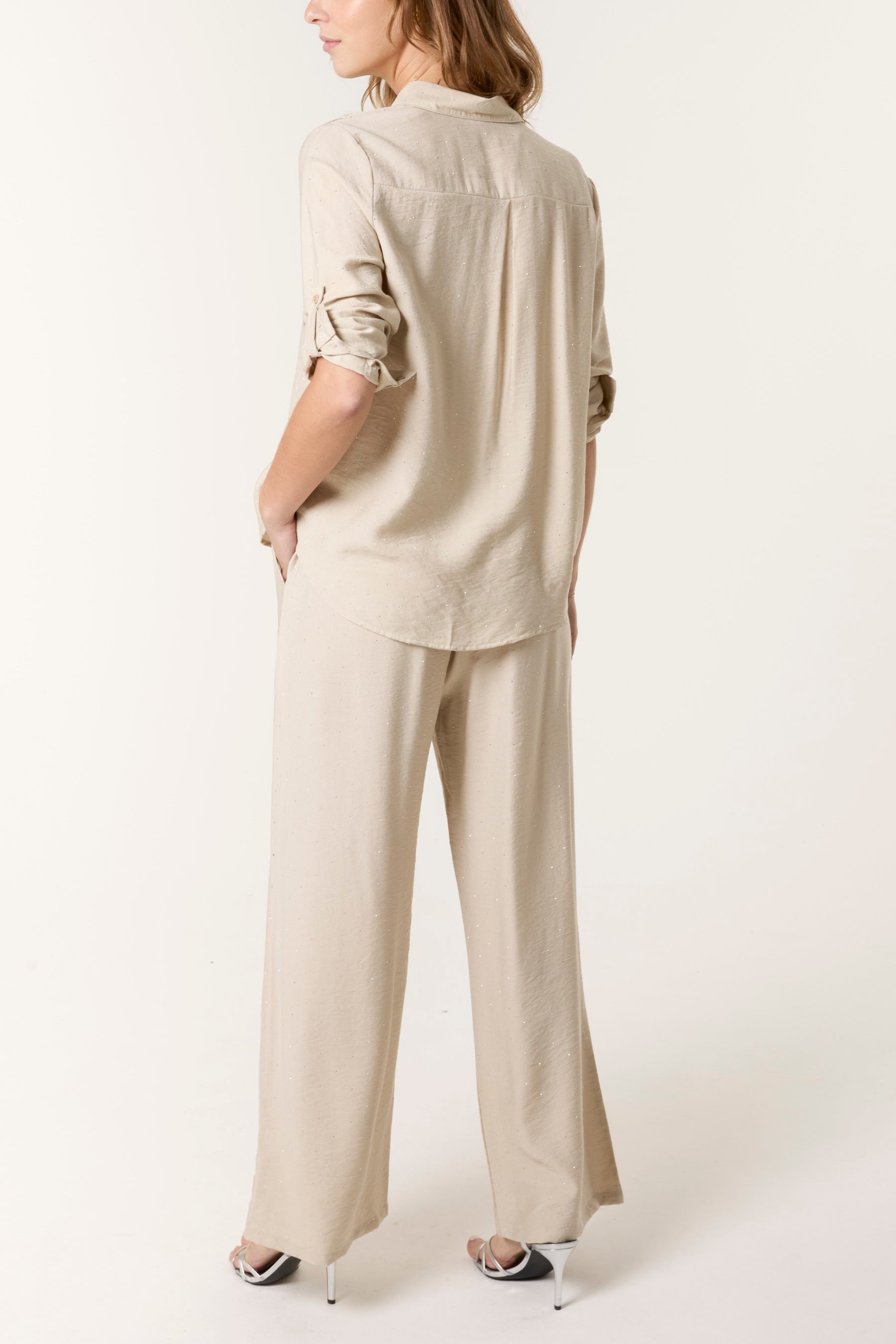 Sparkly Shirt & Trouser Co-Ord Set