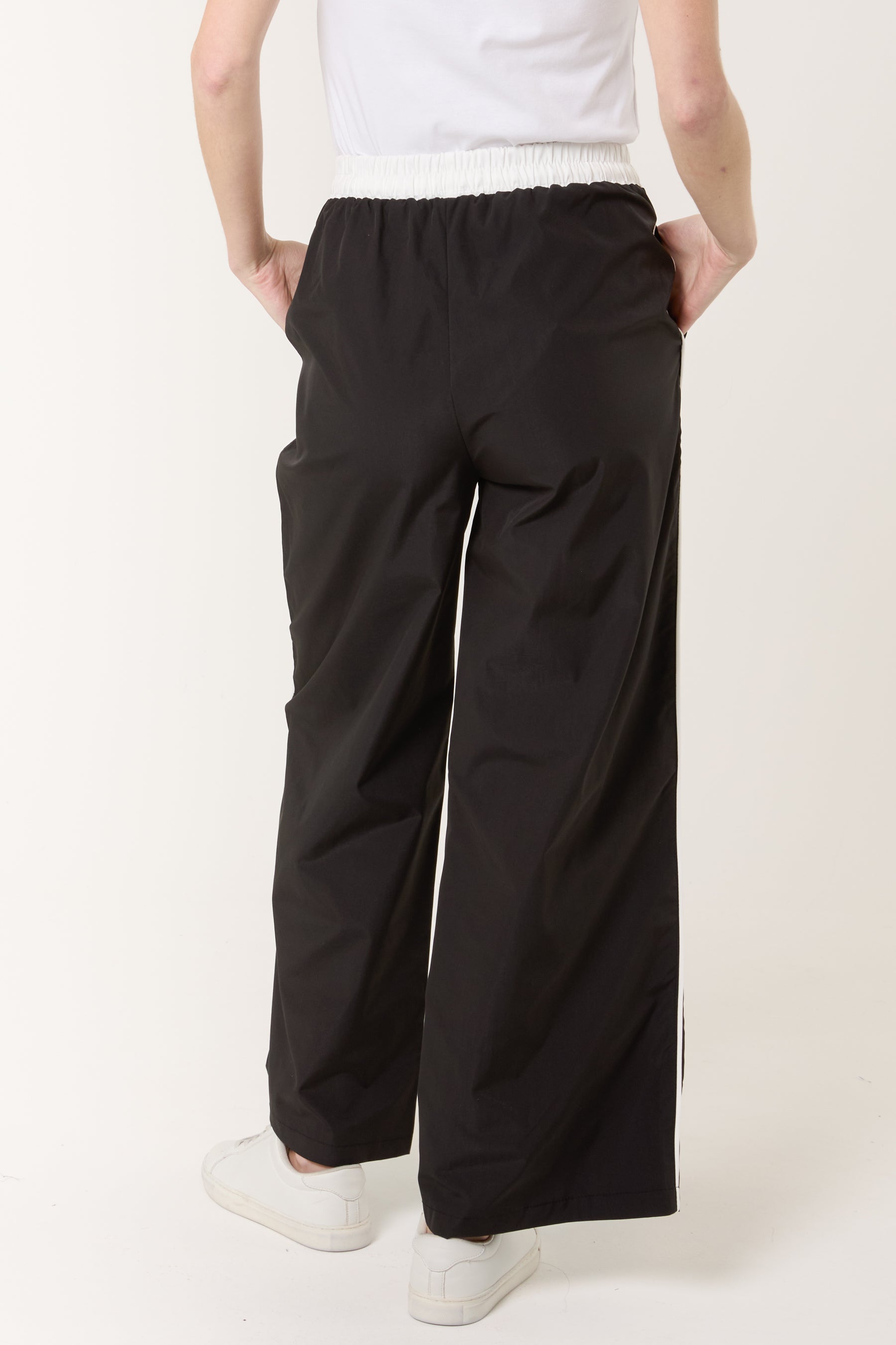 Elasticated Side Stripe Tracksuit Bottoms