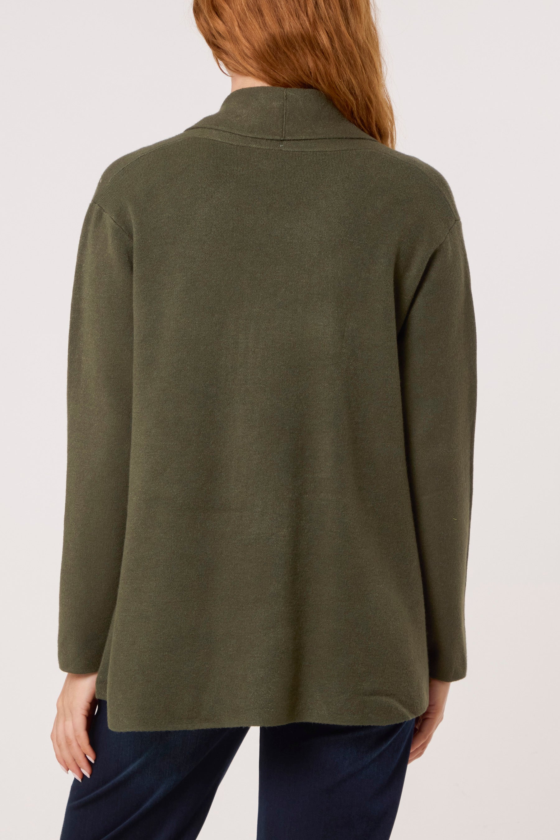 Pocket Detail Knit Cardigan