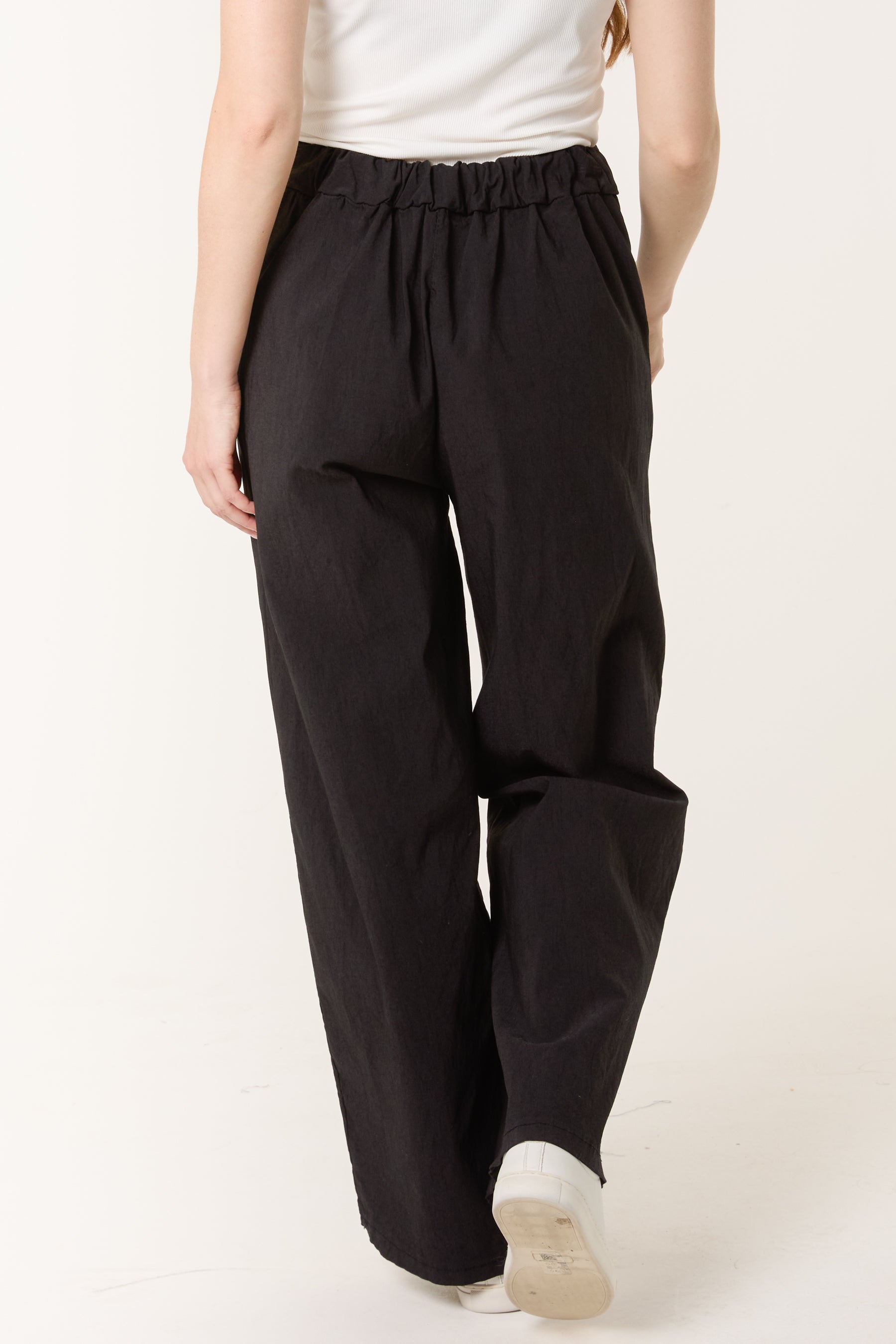 Magic Drawstring Wide Leg Trousers
