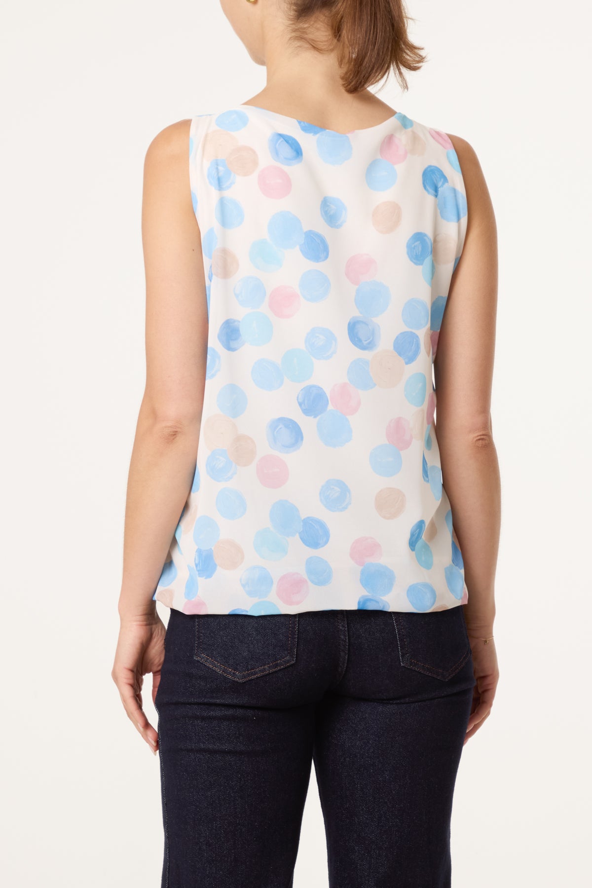 Polka Dot Watercolour Vest