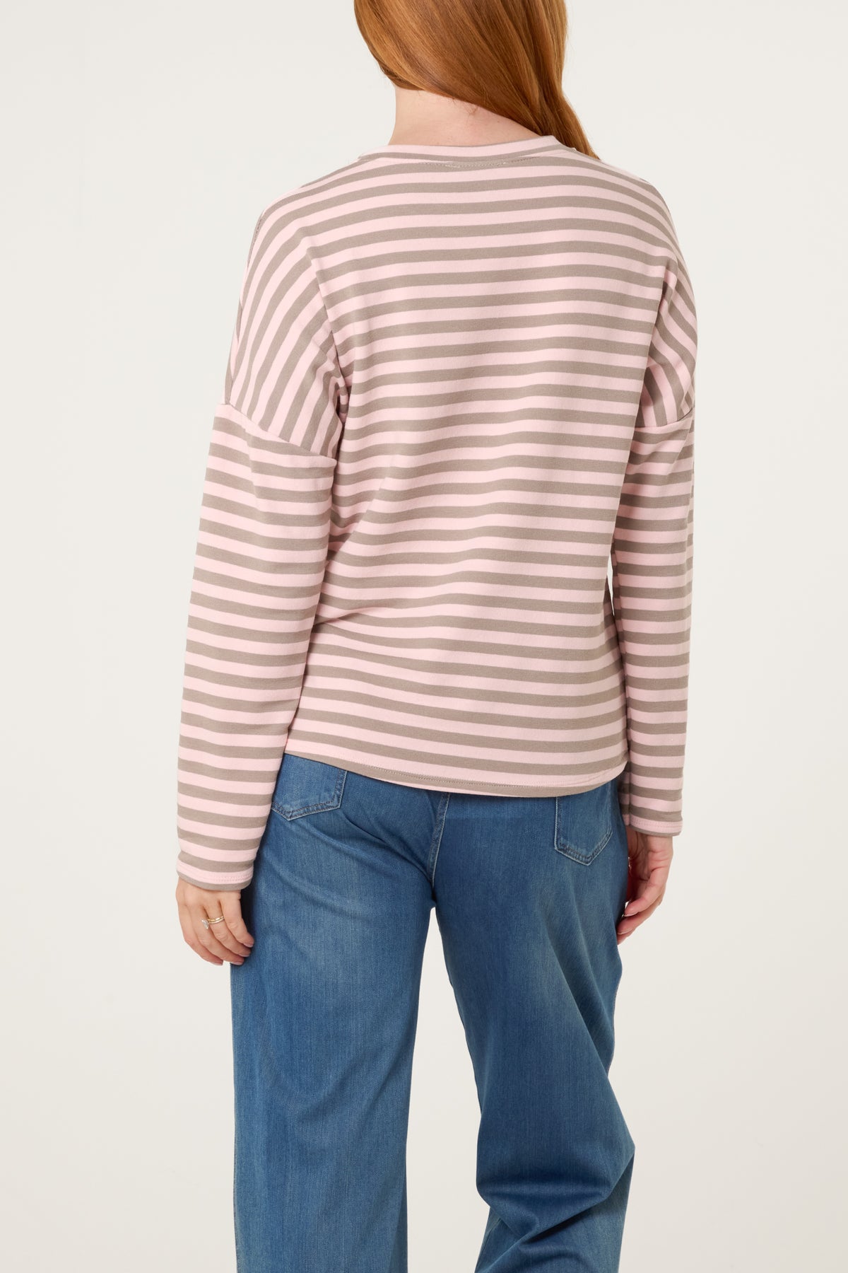 Colourful Striped Long Sleeve Top