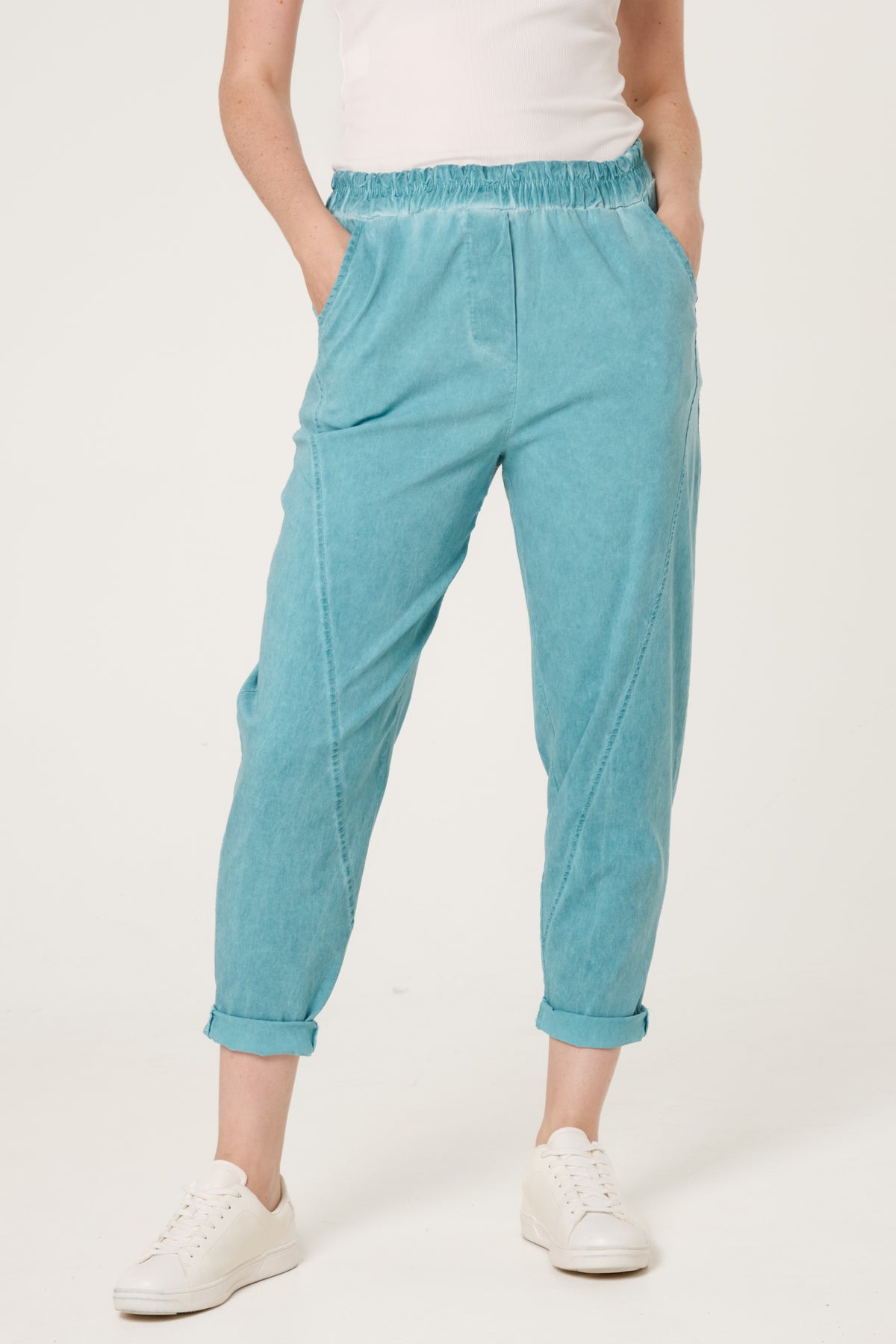 Washed Relaxed Fit Magic Trousers