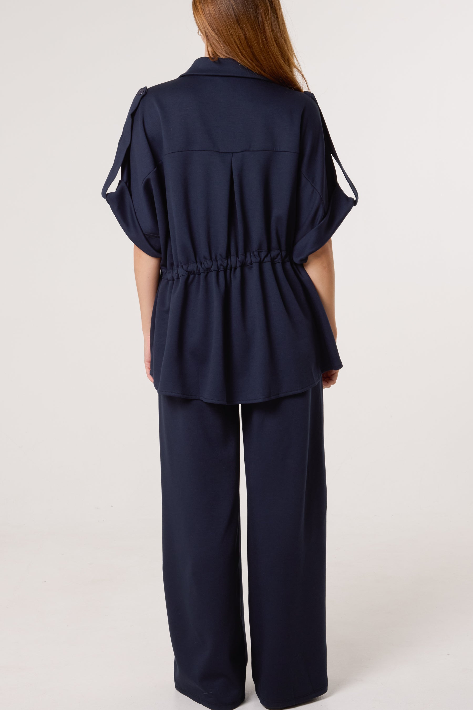 Jersey Safari Shirt & Trousers Set