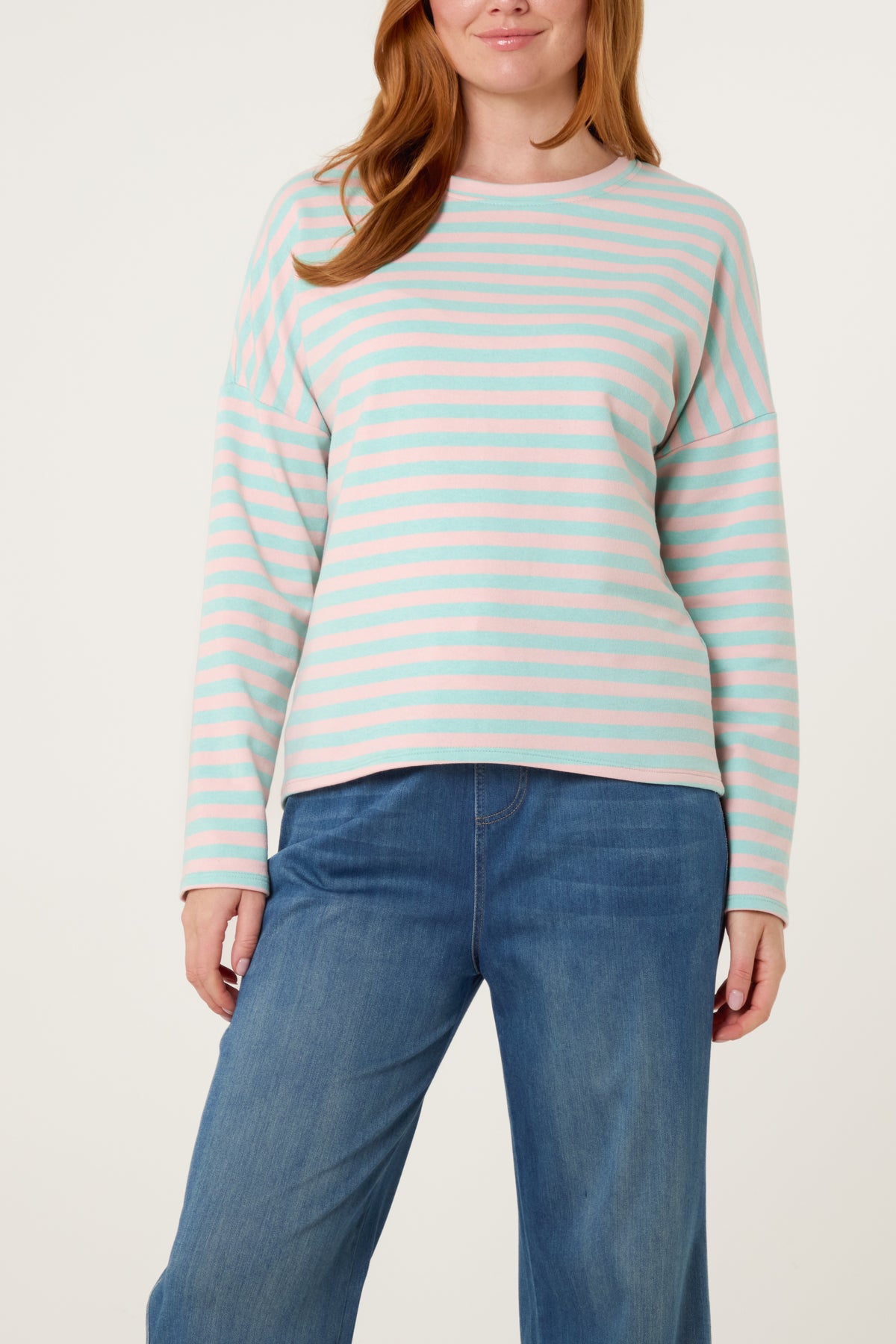 Colourful Striped Long Sleeve Top