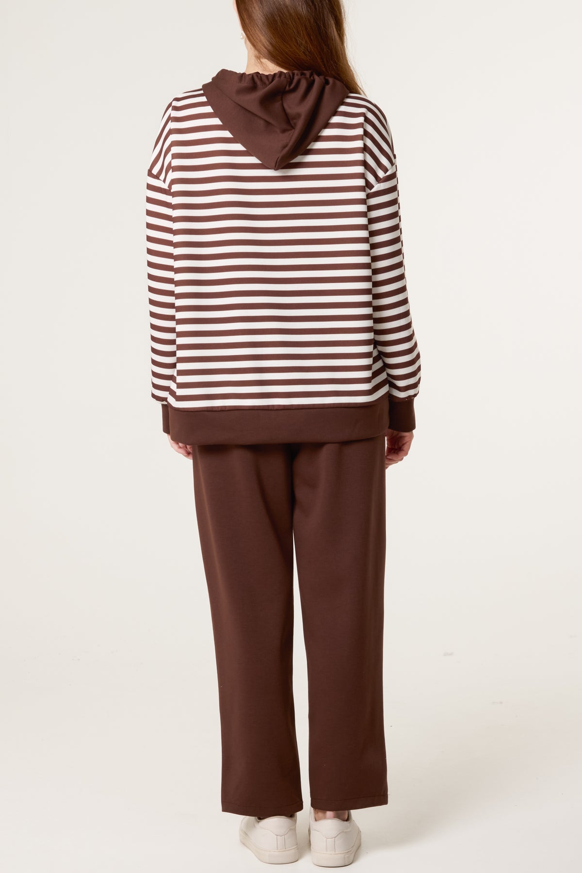 Striped Hoodie Soft Touch Tracksuit