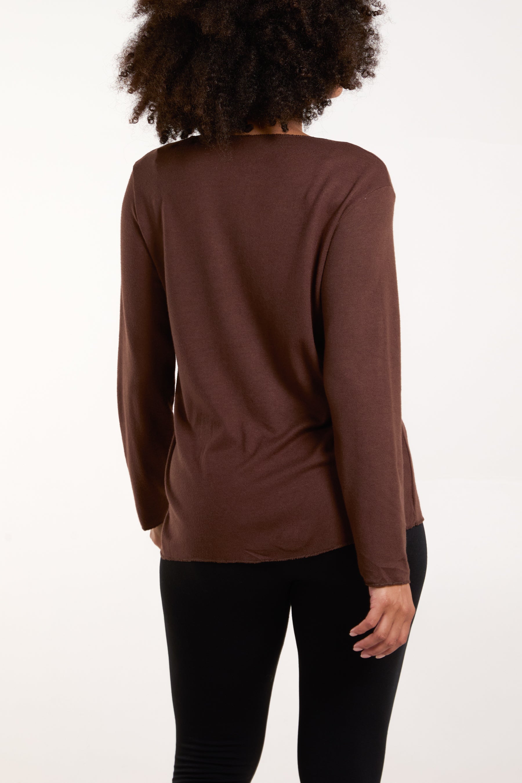 Diamante Star Long Sleeve Jumper