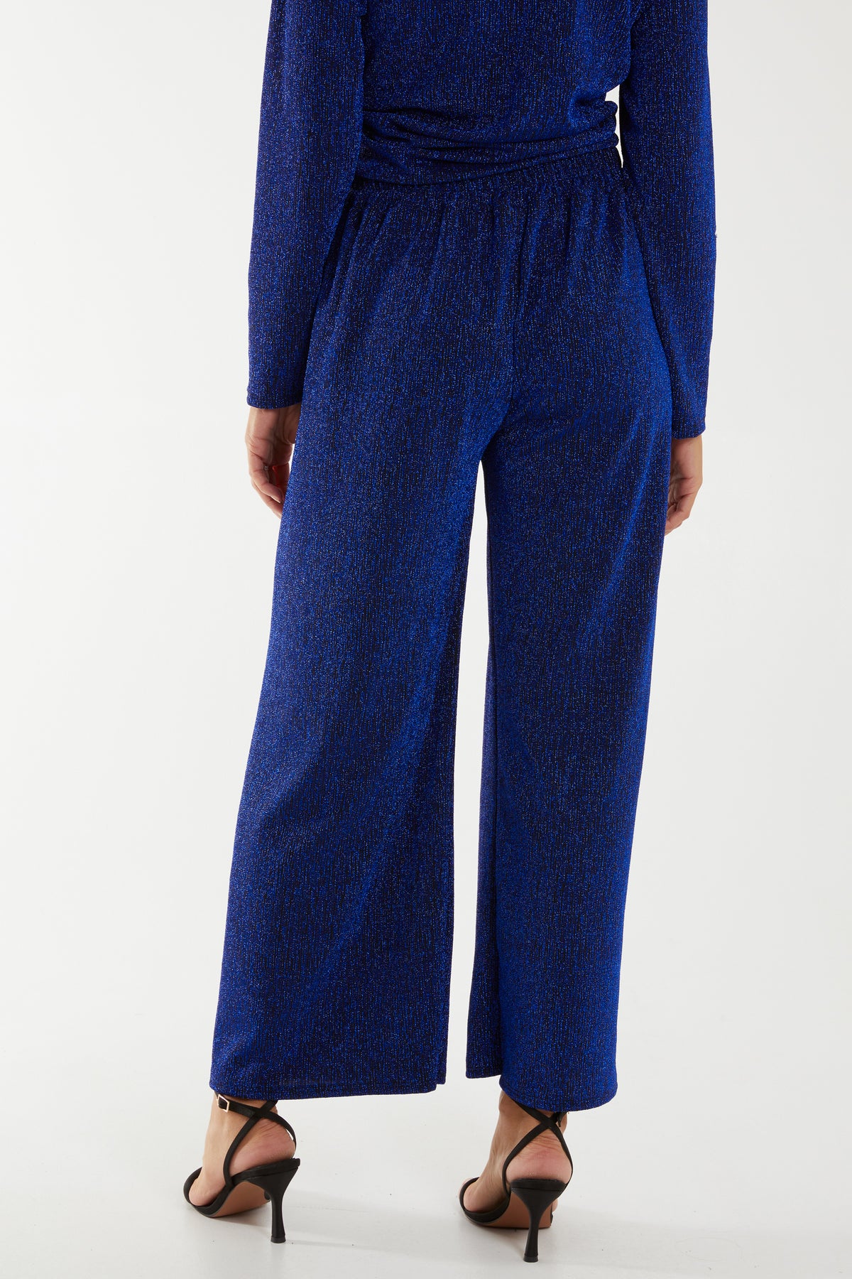 Shimmer Wide Leg Trousers