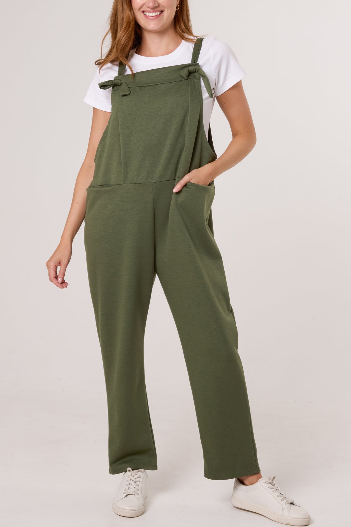 Soft Touch Straight Leg Pocket Dungarees