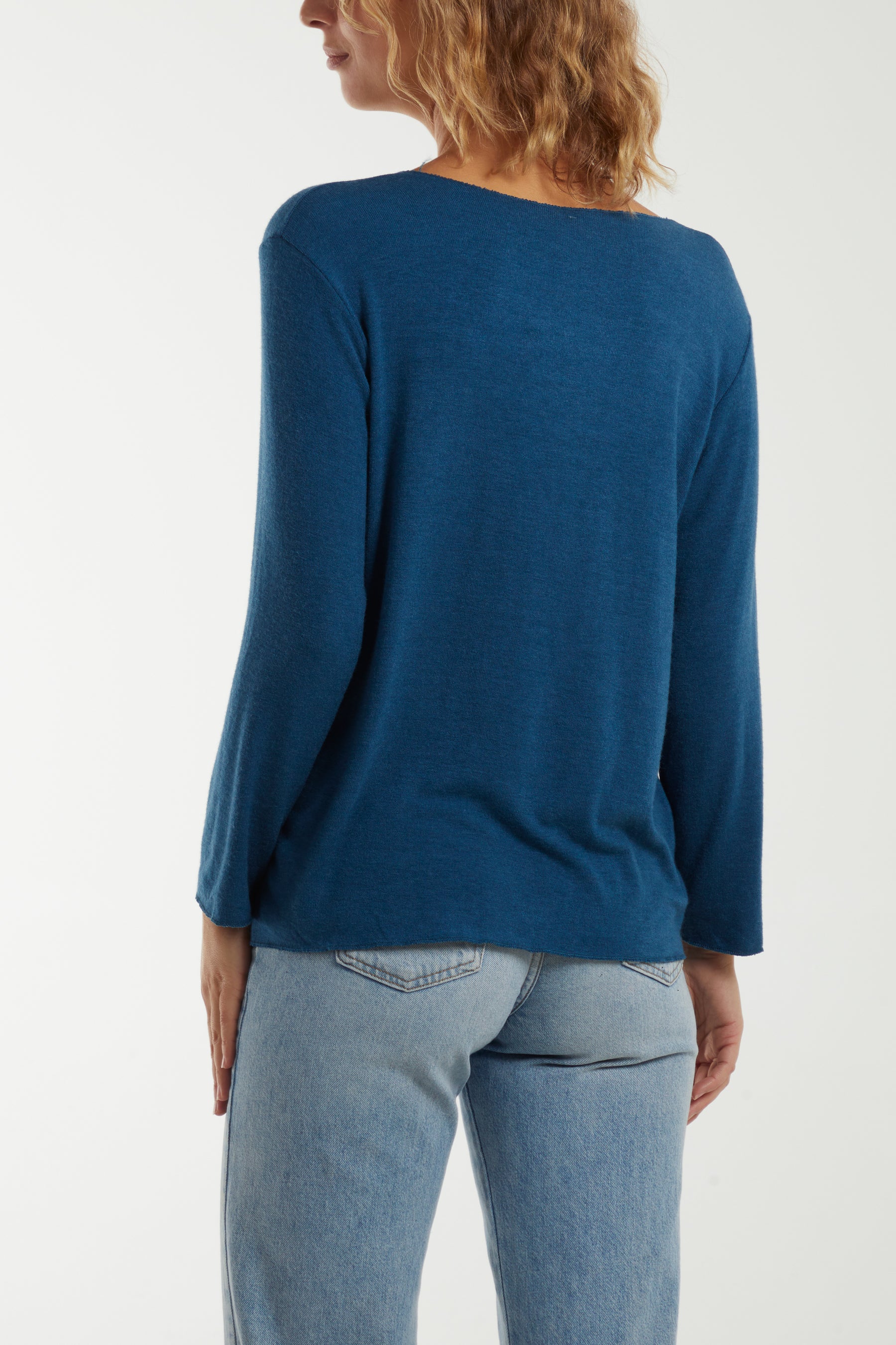 Diamante Star Long Sleeve Jumper