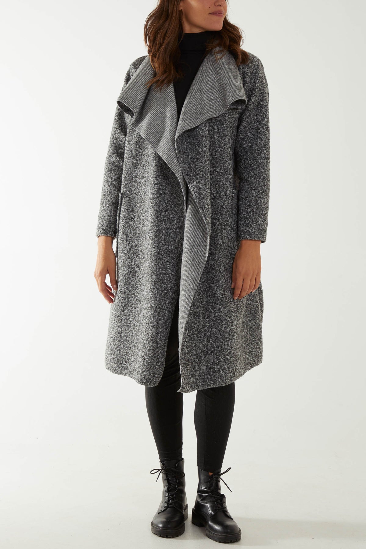 Waterfall Wool Lightweight Coat