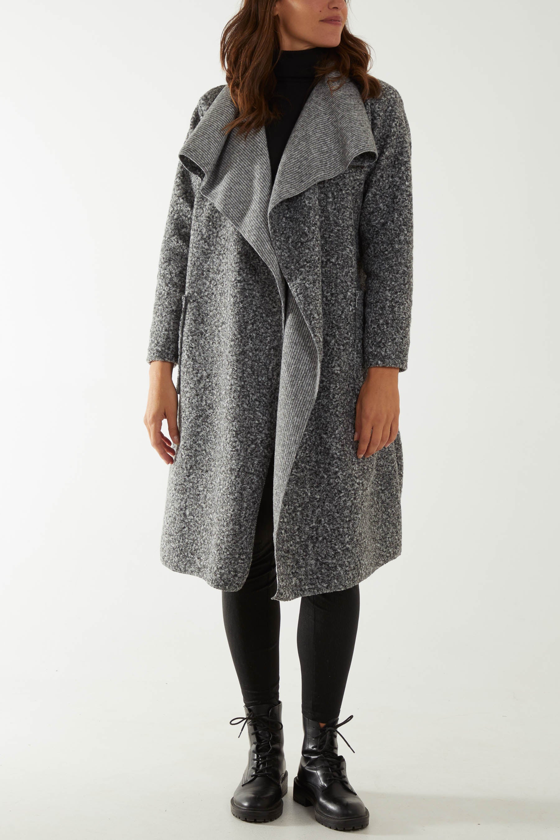 Waterfall Wool Lightweight Coat