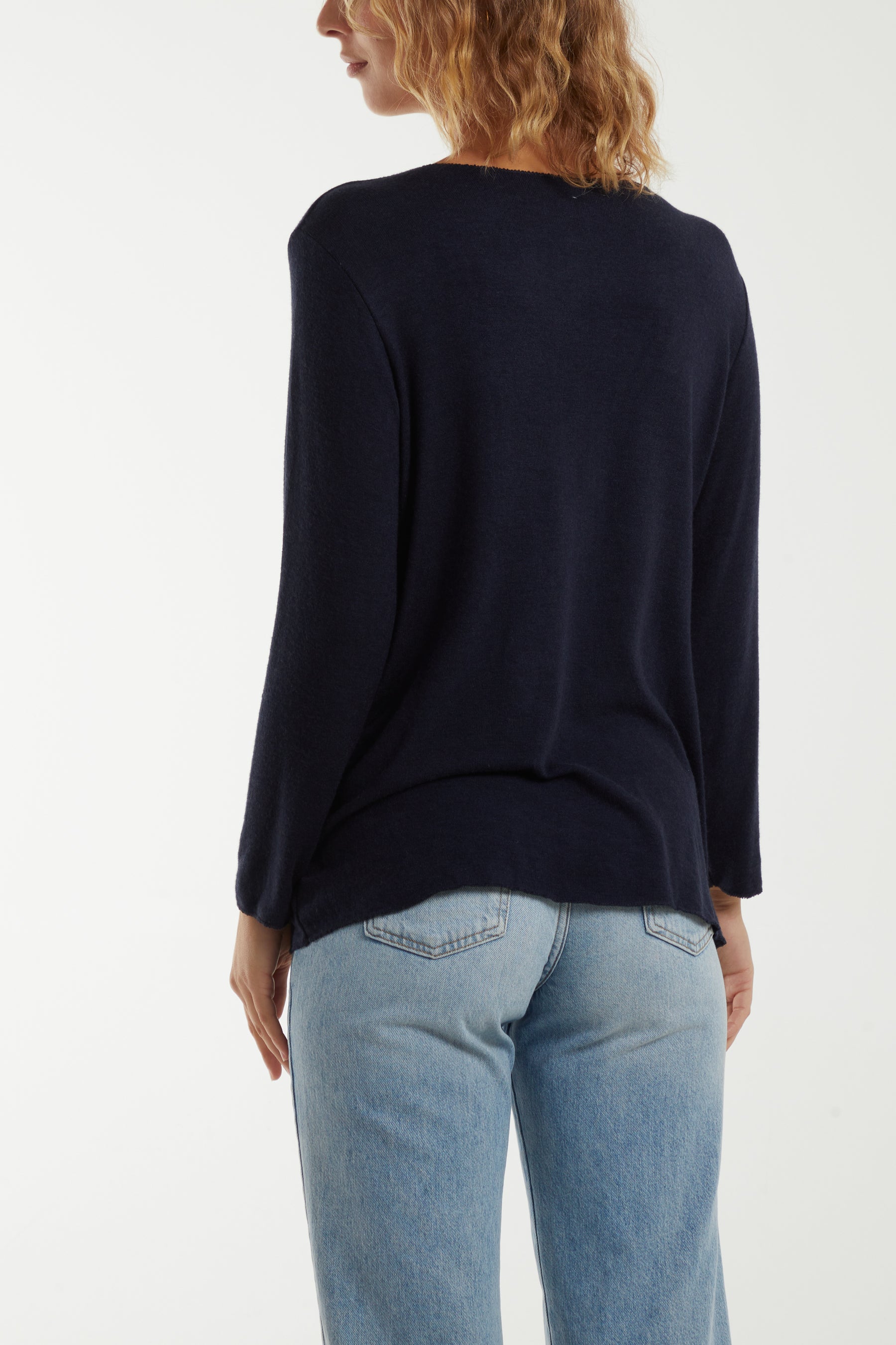 Diamante Star Long Sleeve Jumper