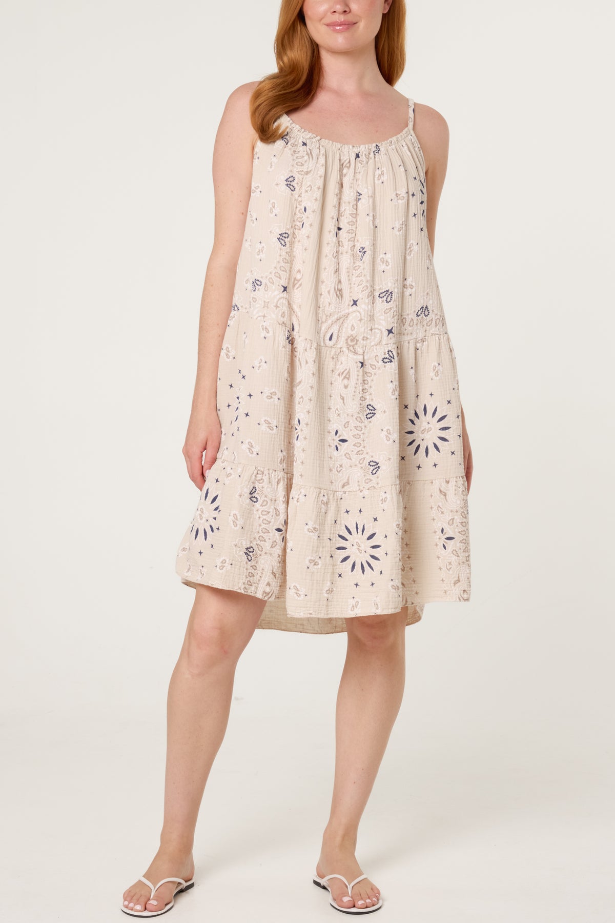 Bandana Sleeveless Dress