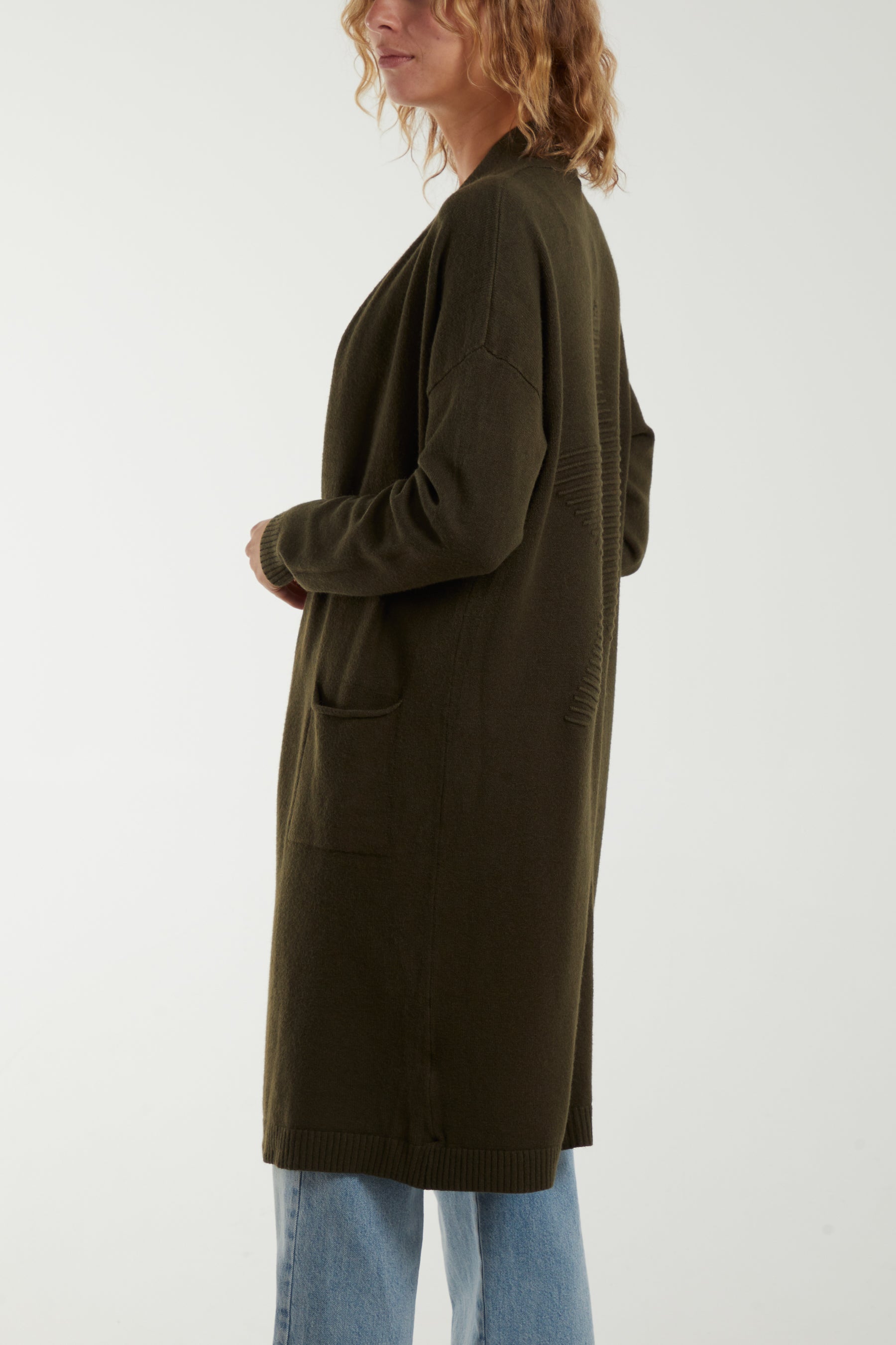 Starred Back Long Cardigan