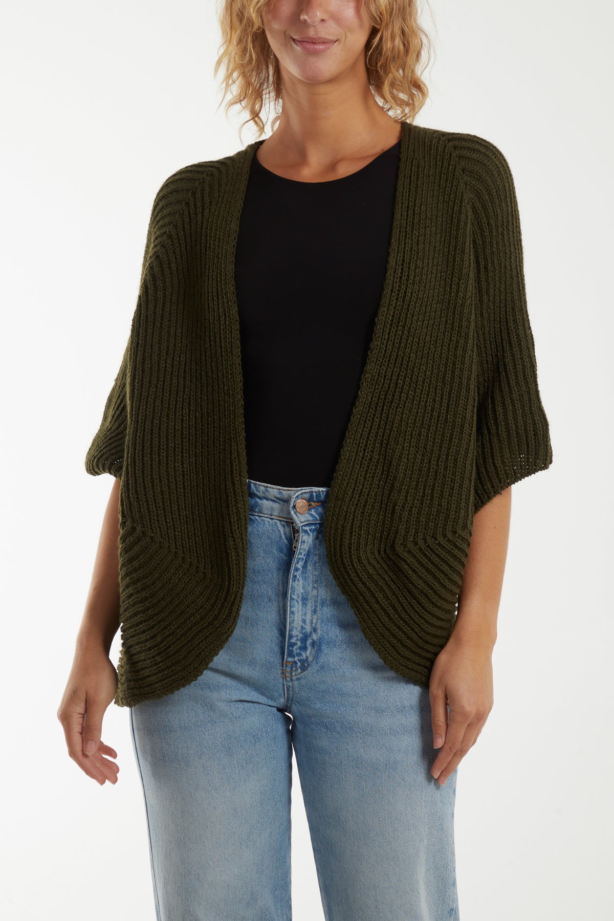 Knitted Kimono Jacket