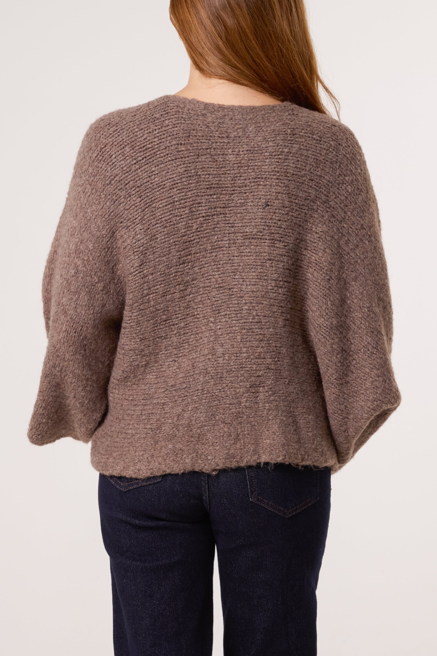 Bow Wool-Blend Jumper