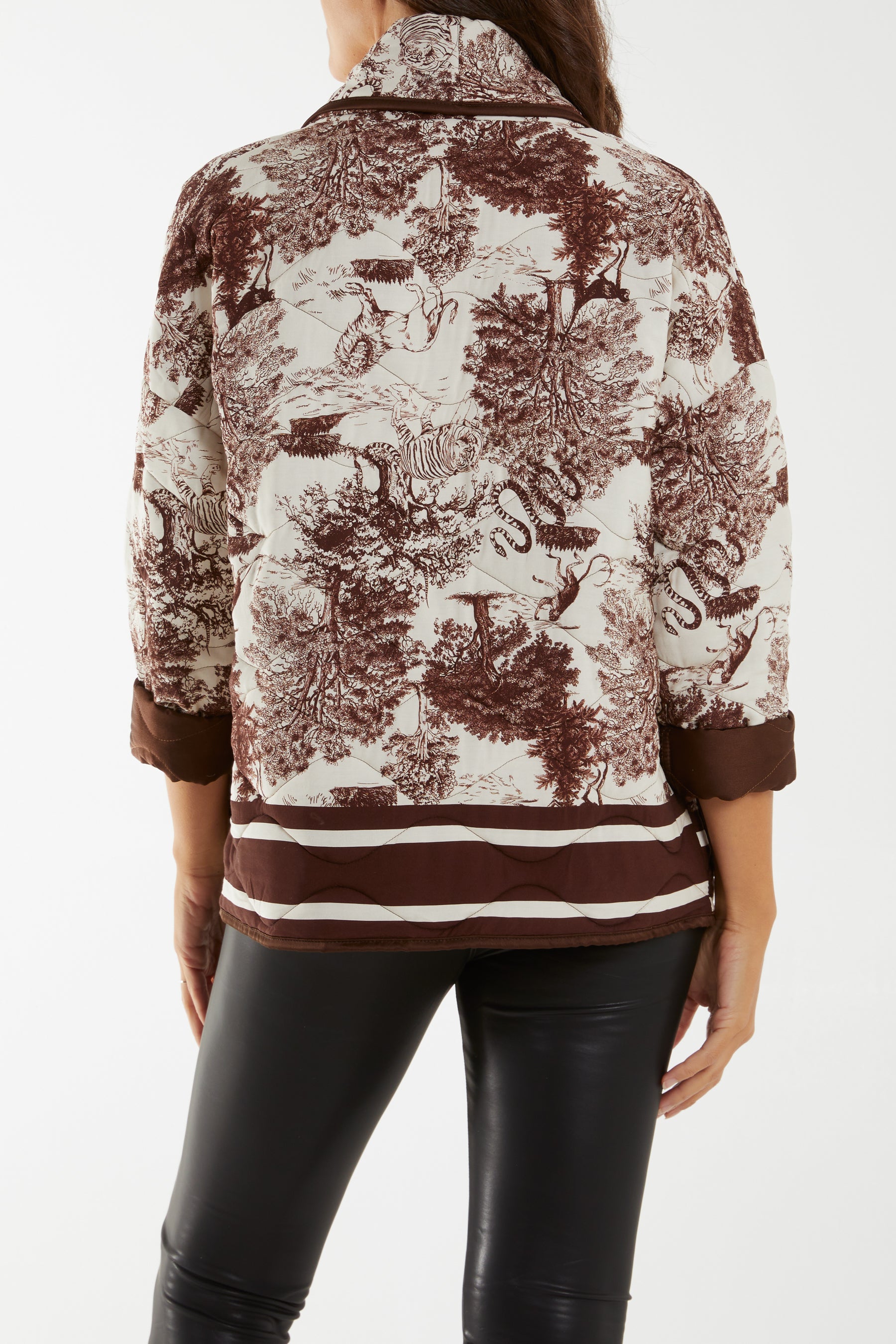 Toile Du Jouy Quilted Jacket