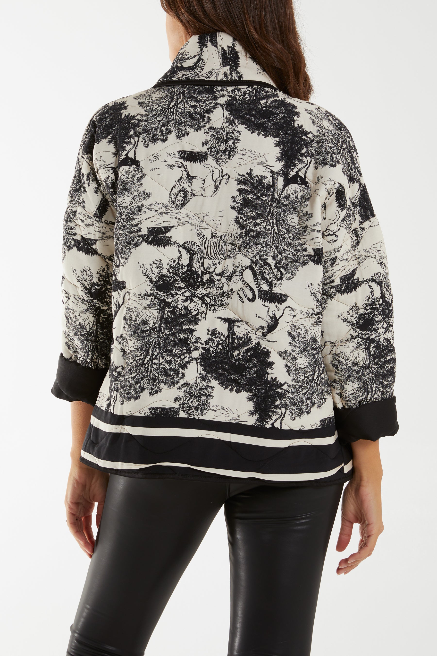 Toile Du Jouy Quilted Jacket