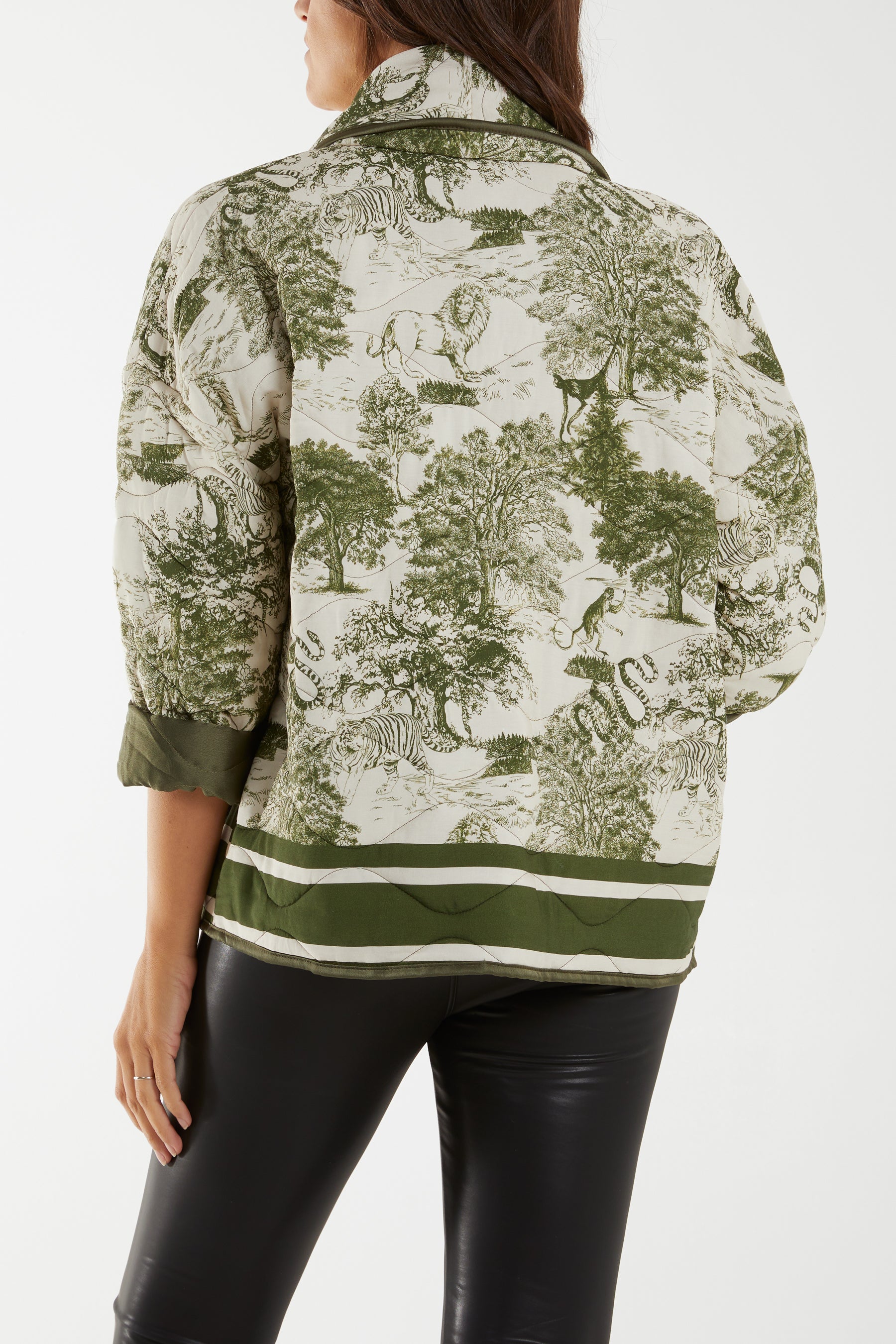 Toile Du Jouy Quilted Jacket