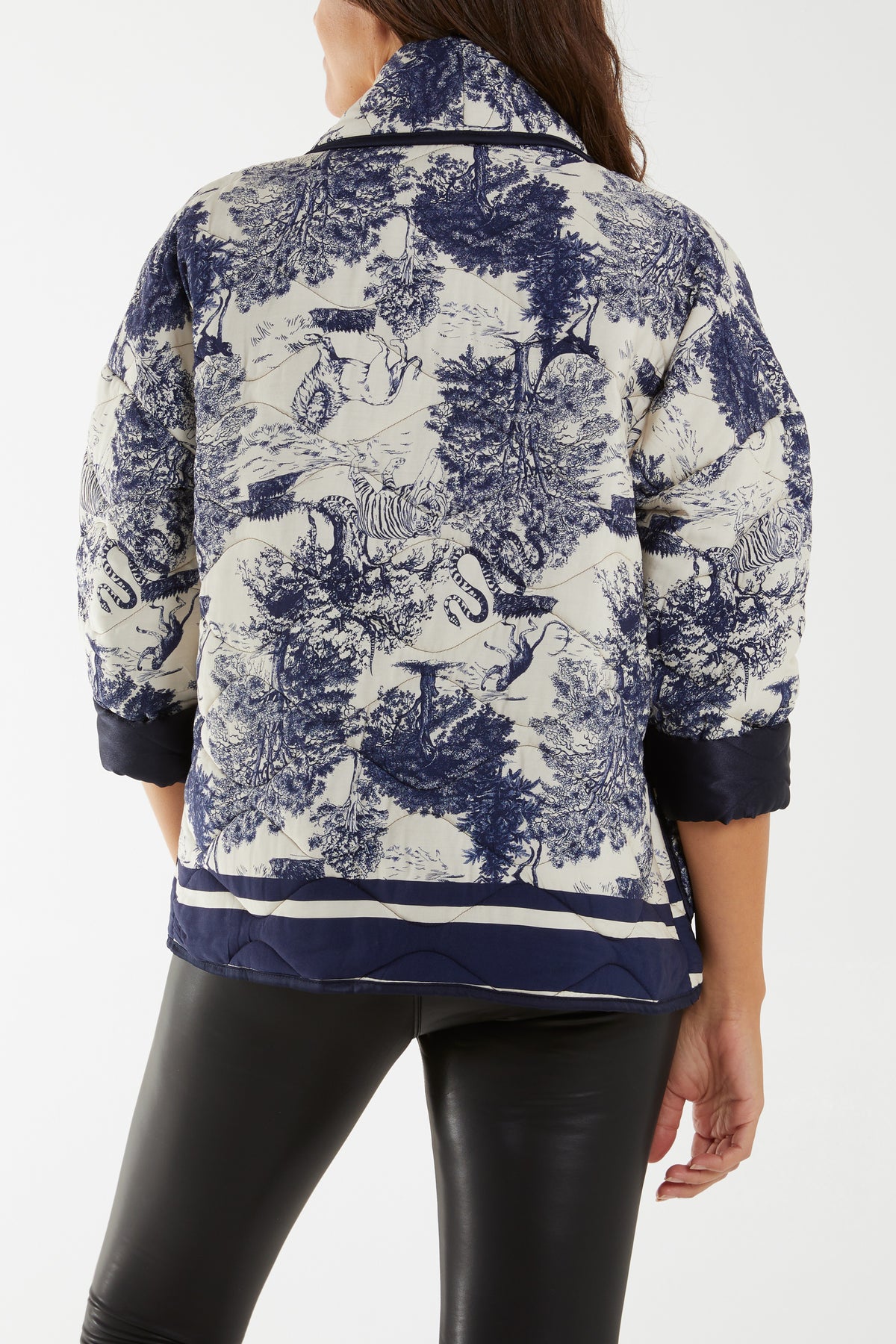 Tuile Du Jouy Quilted Jacket