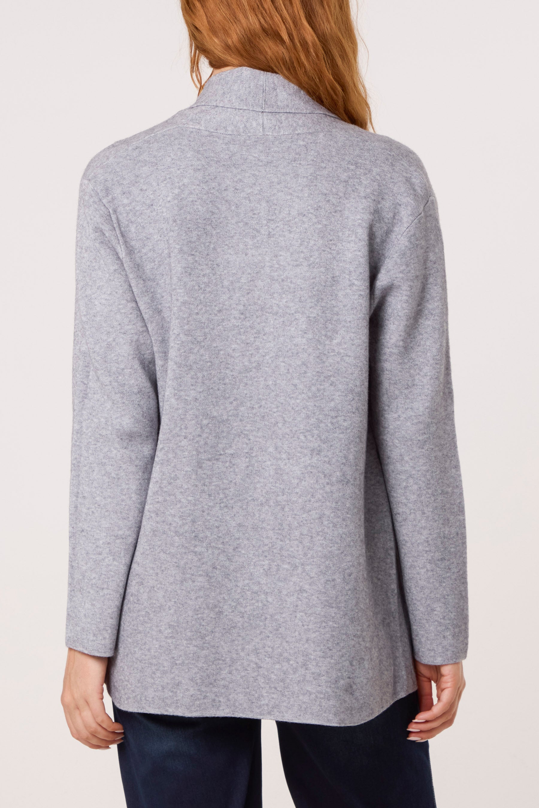 Pocket Detail Knit Cardigan