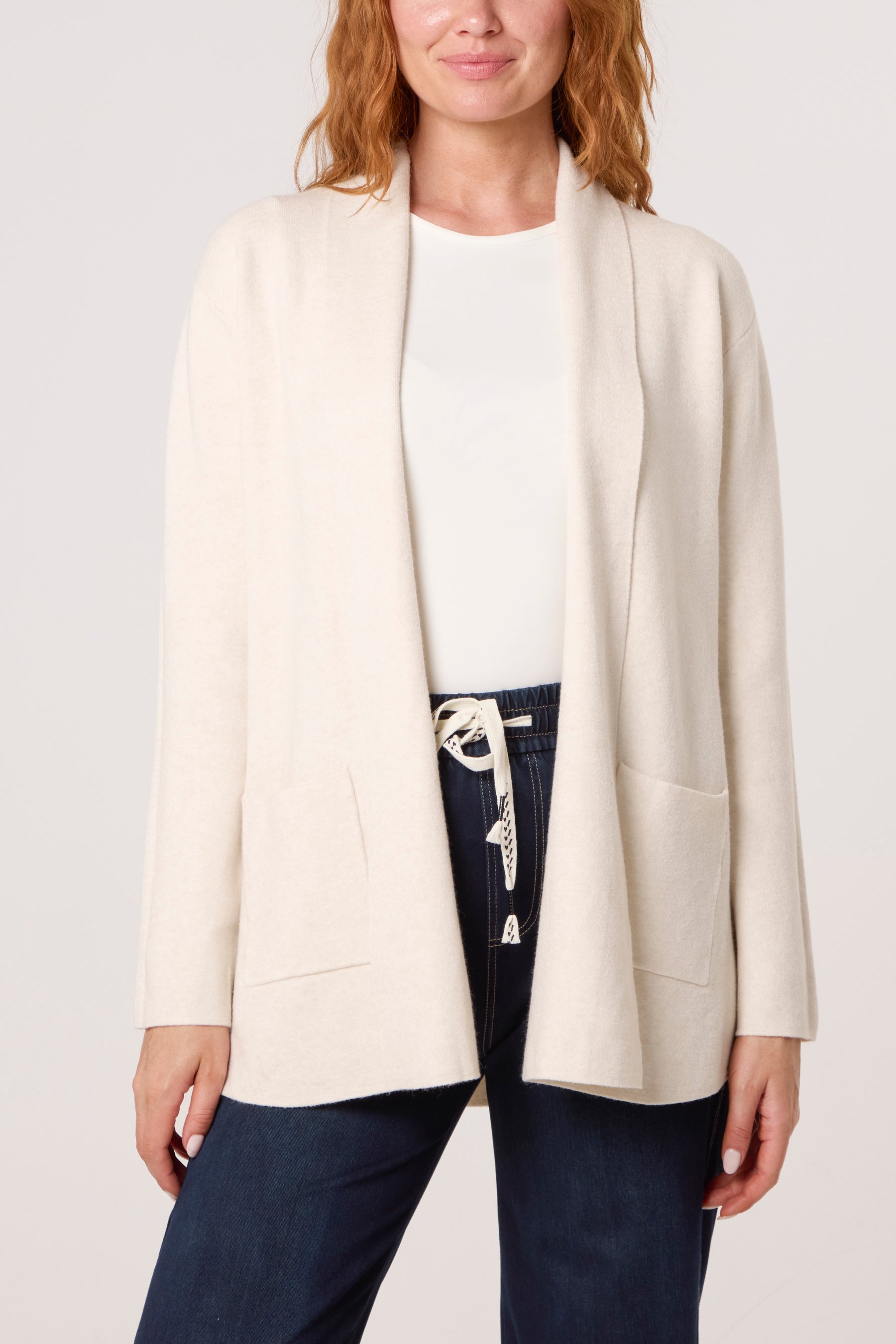 Pocket Detail Knit Cardigan