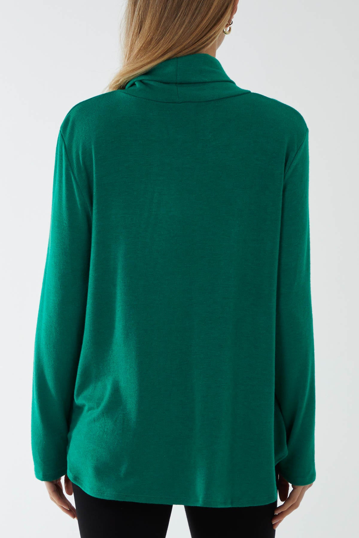Roll Neck Fine Knit Jumper