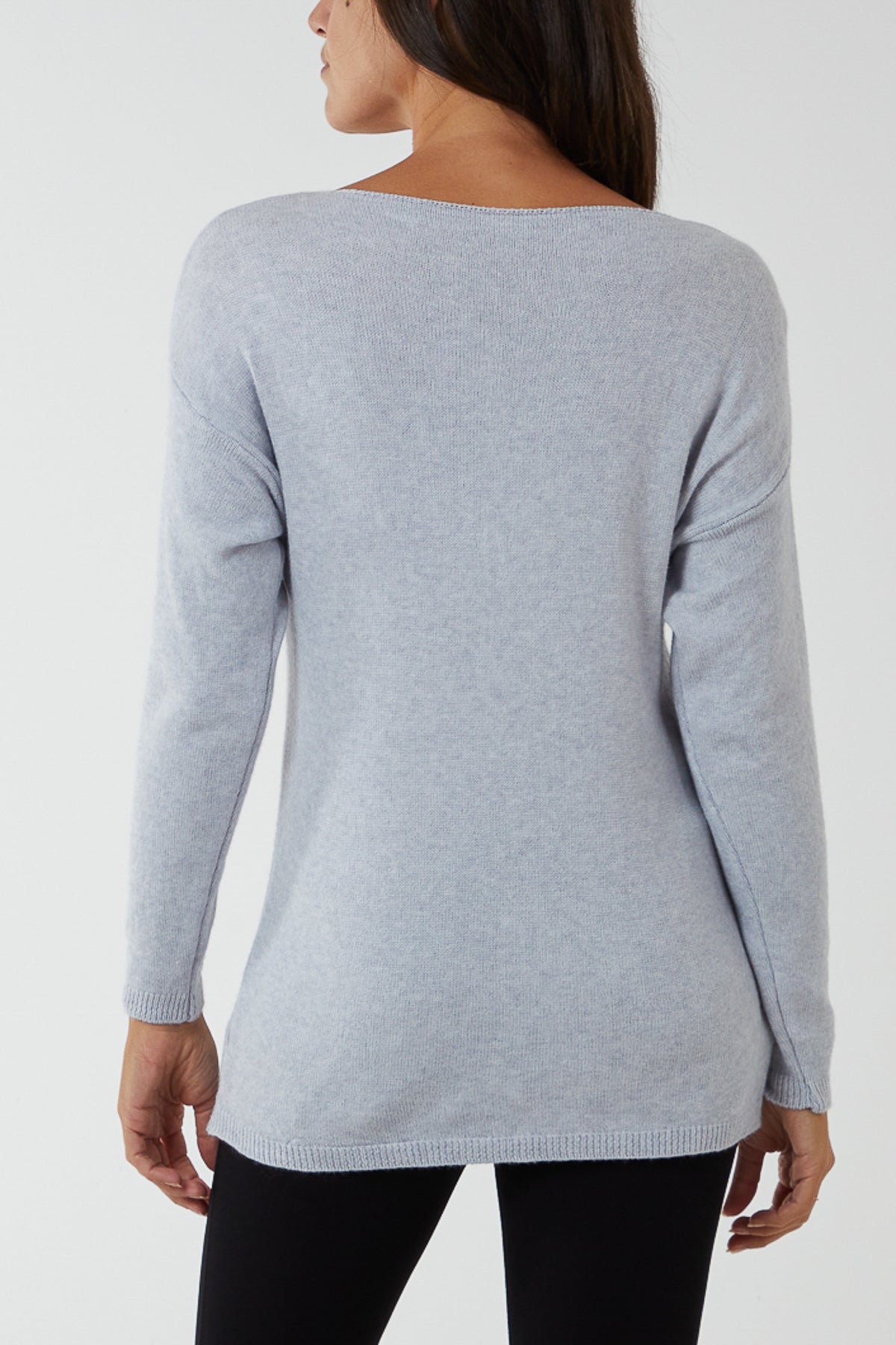 Ribbed Star Jumper