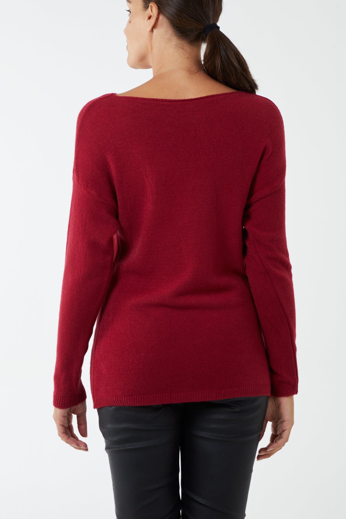 Ribbed Star Jumper