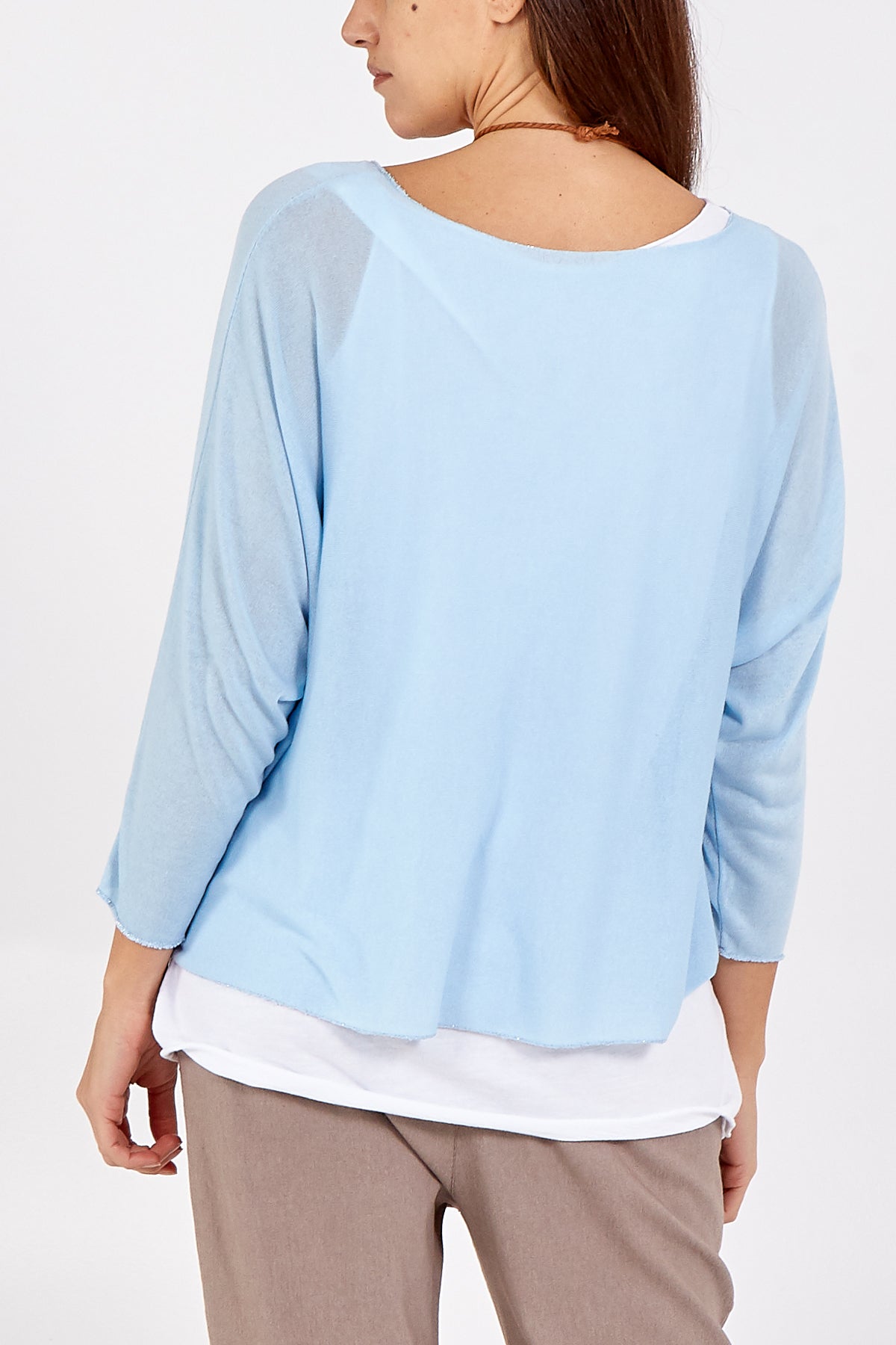 Necklace Double Layer Top