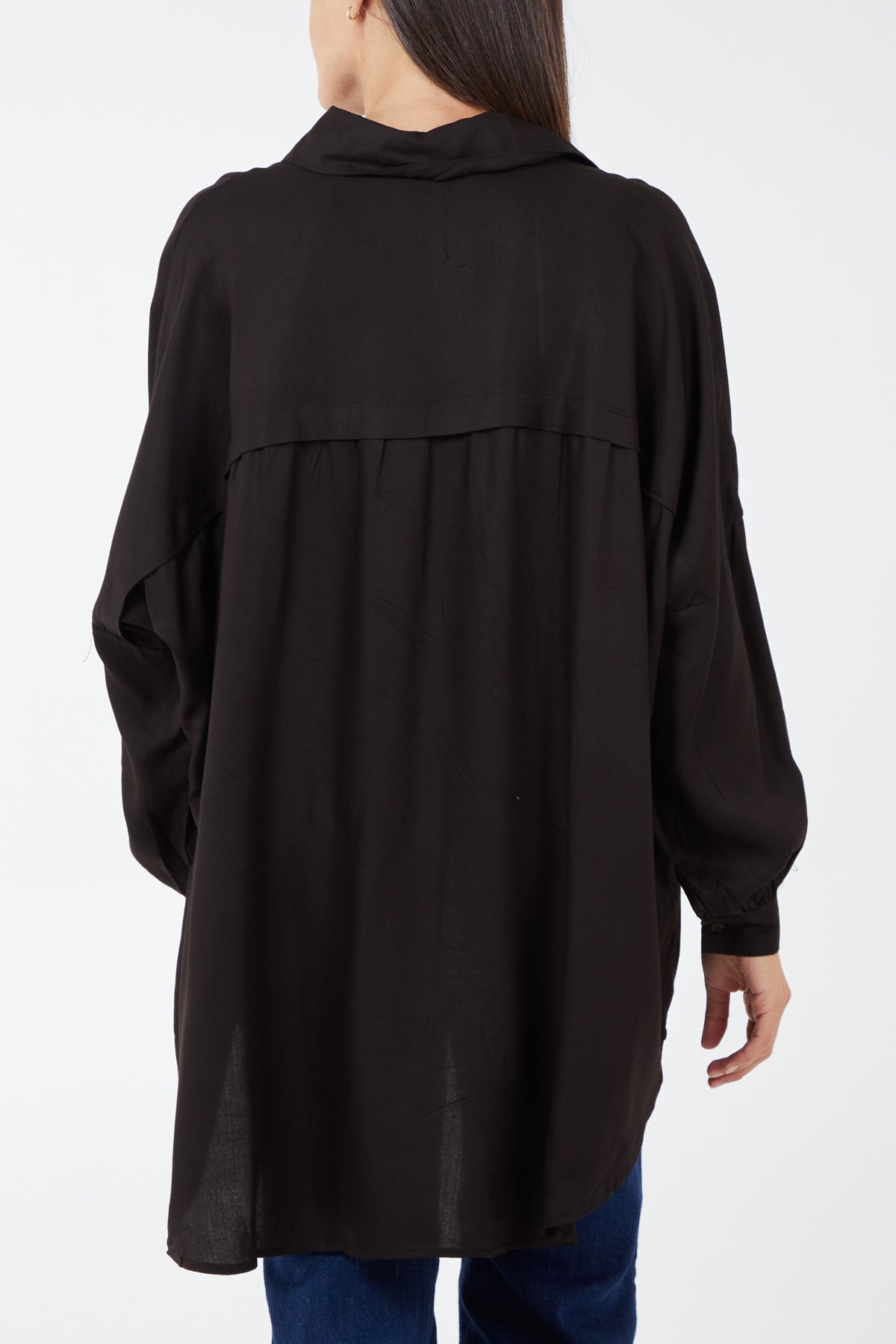 Oversized High Low Shirt