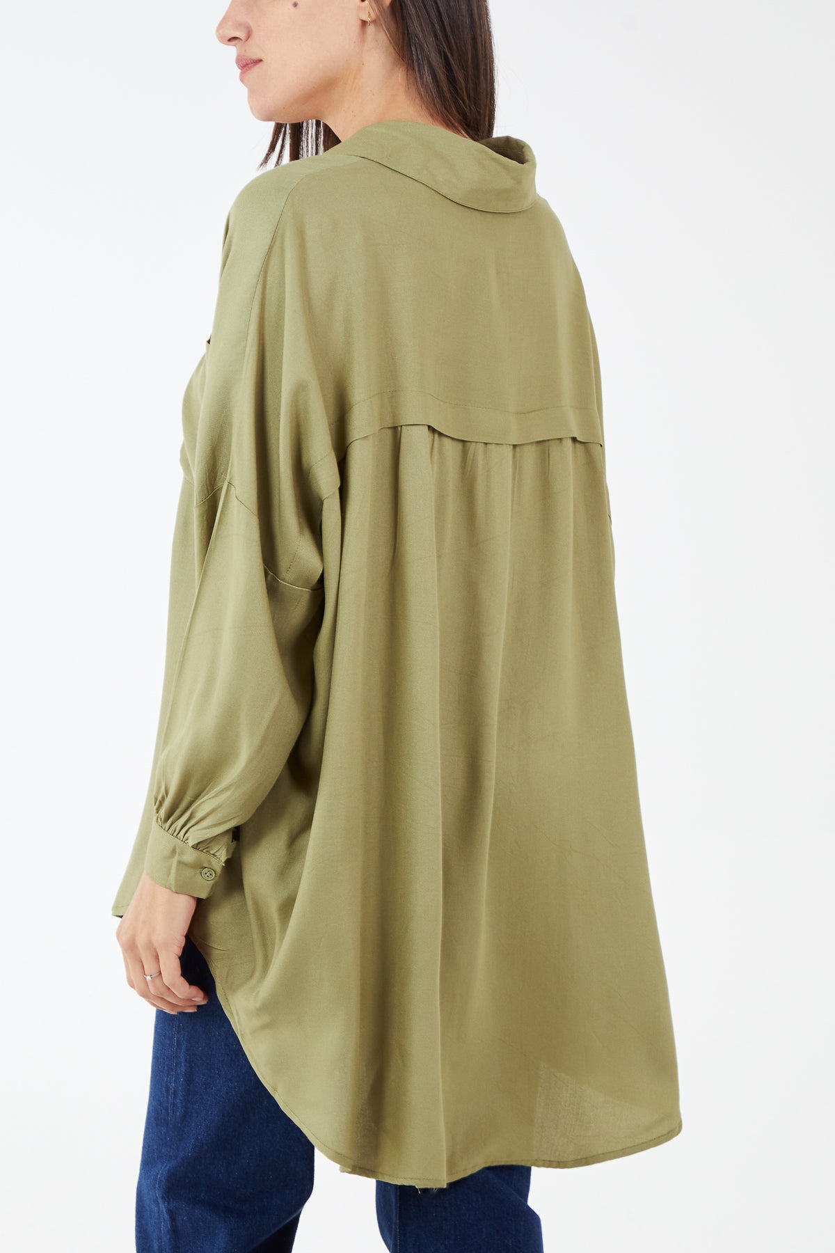 Oversized High Low Shirt