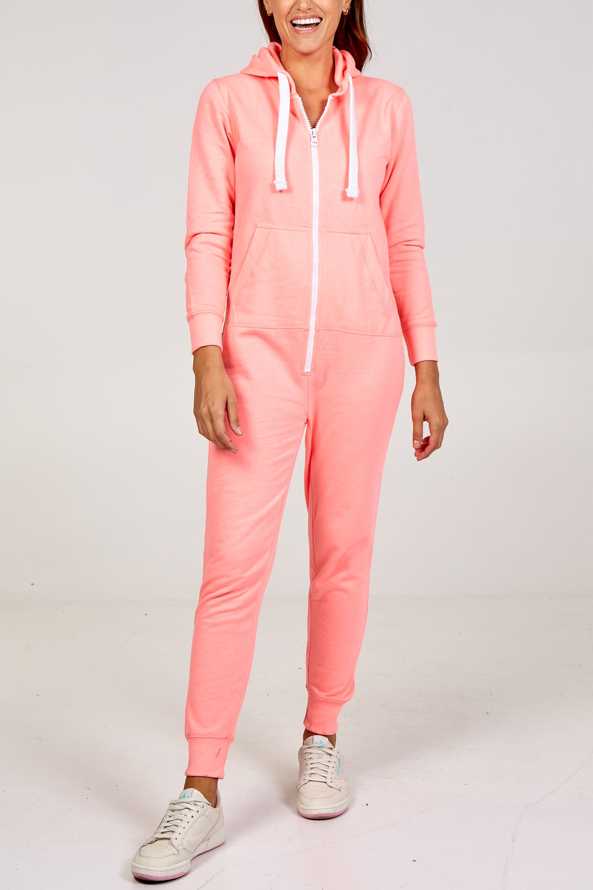 Pink neon jumpsuit online