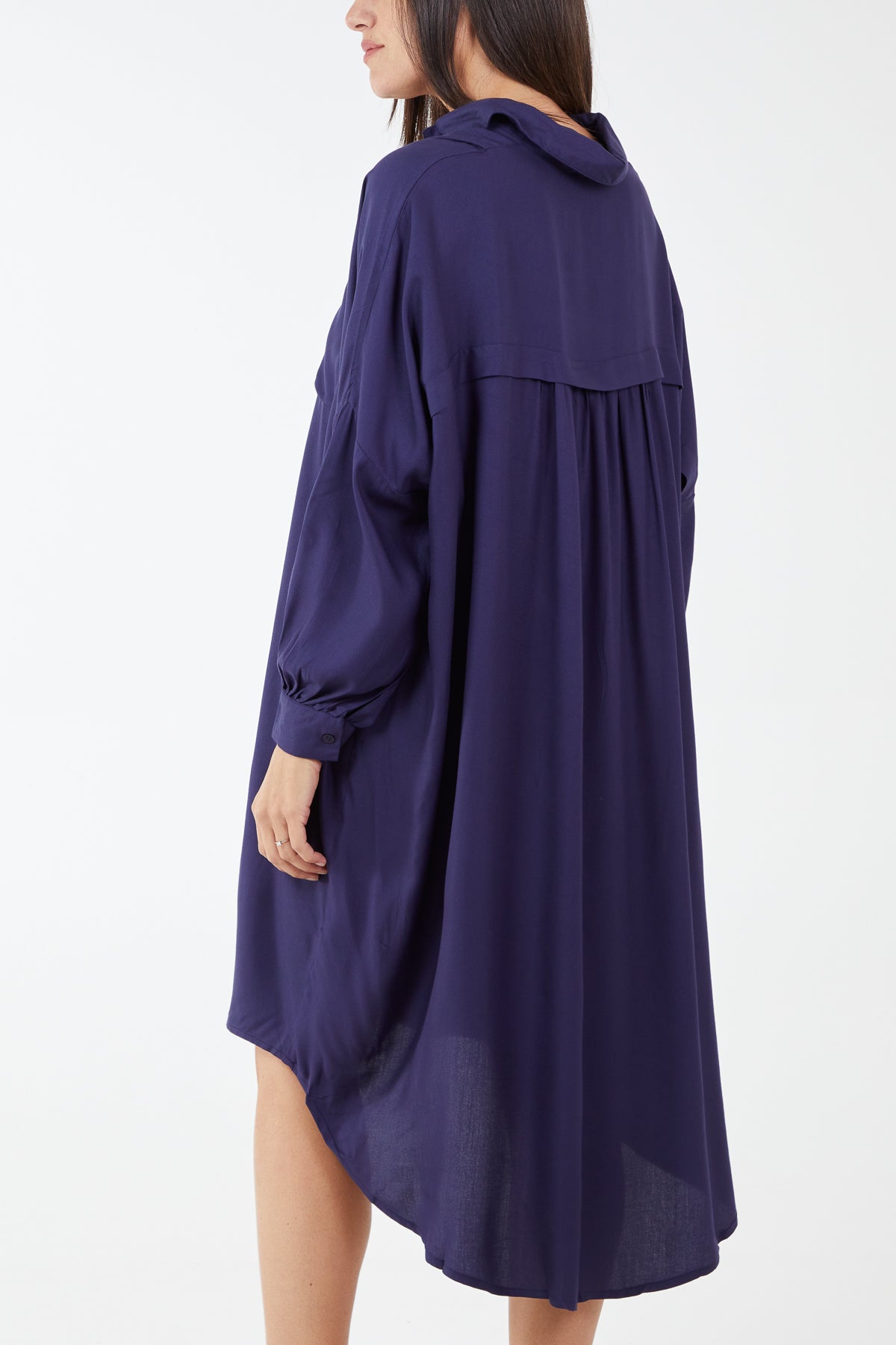 Oversized Shirt Dress