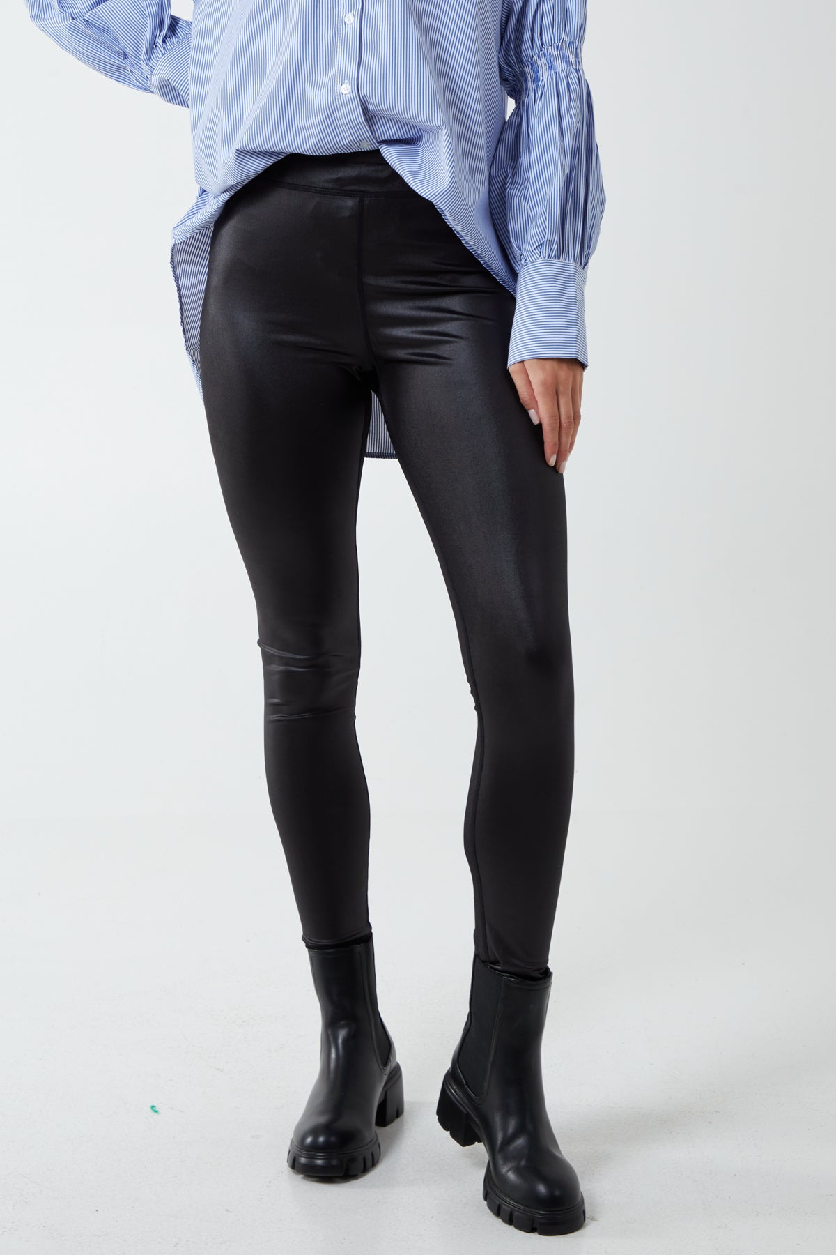 Wet Look Leggings