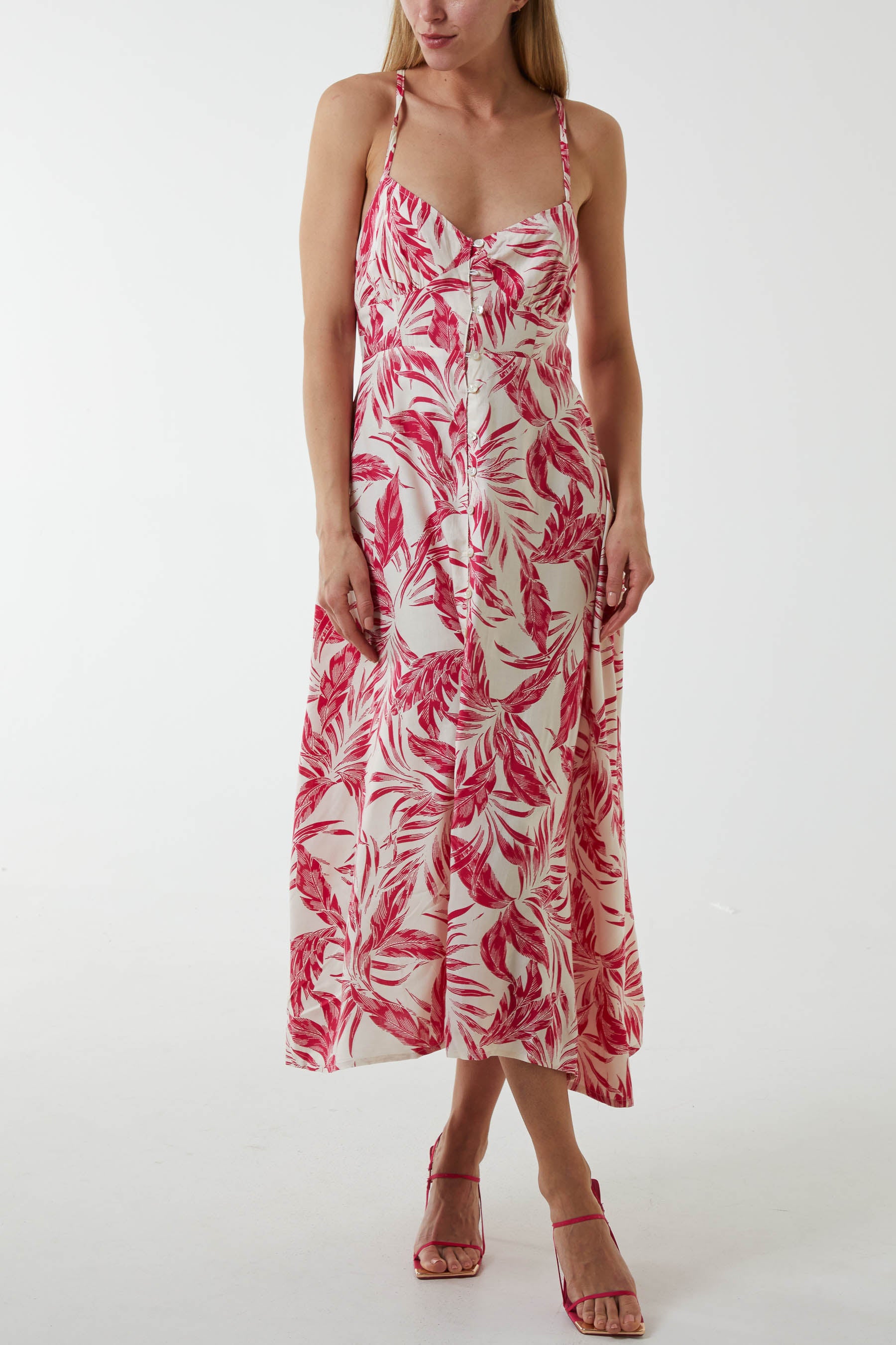 Joy™ Leafy Midi Dress
