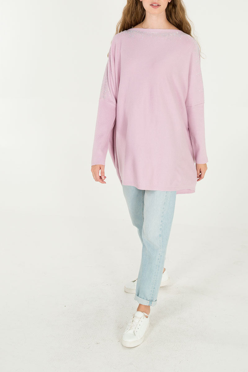 Oversized on sale batwing jumper