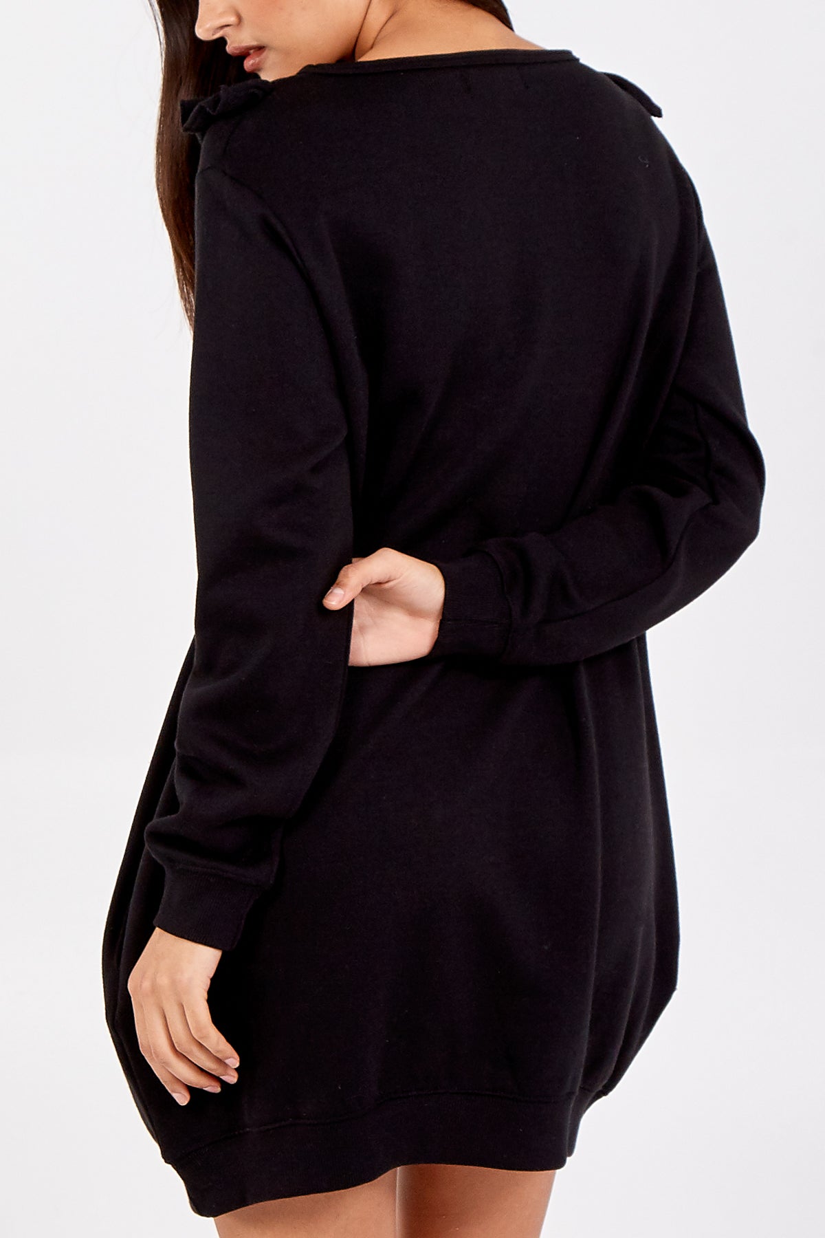 Longline Frill Sweatshirt